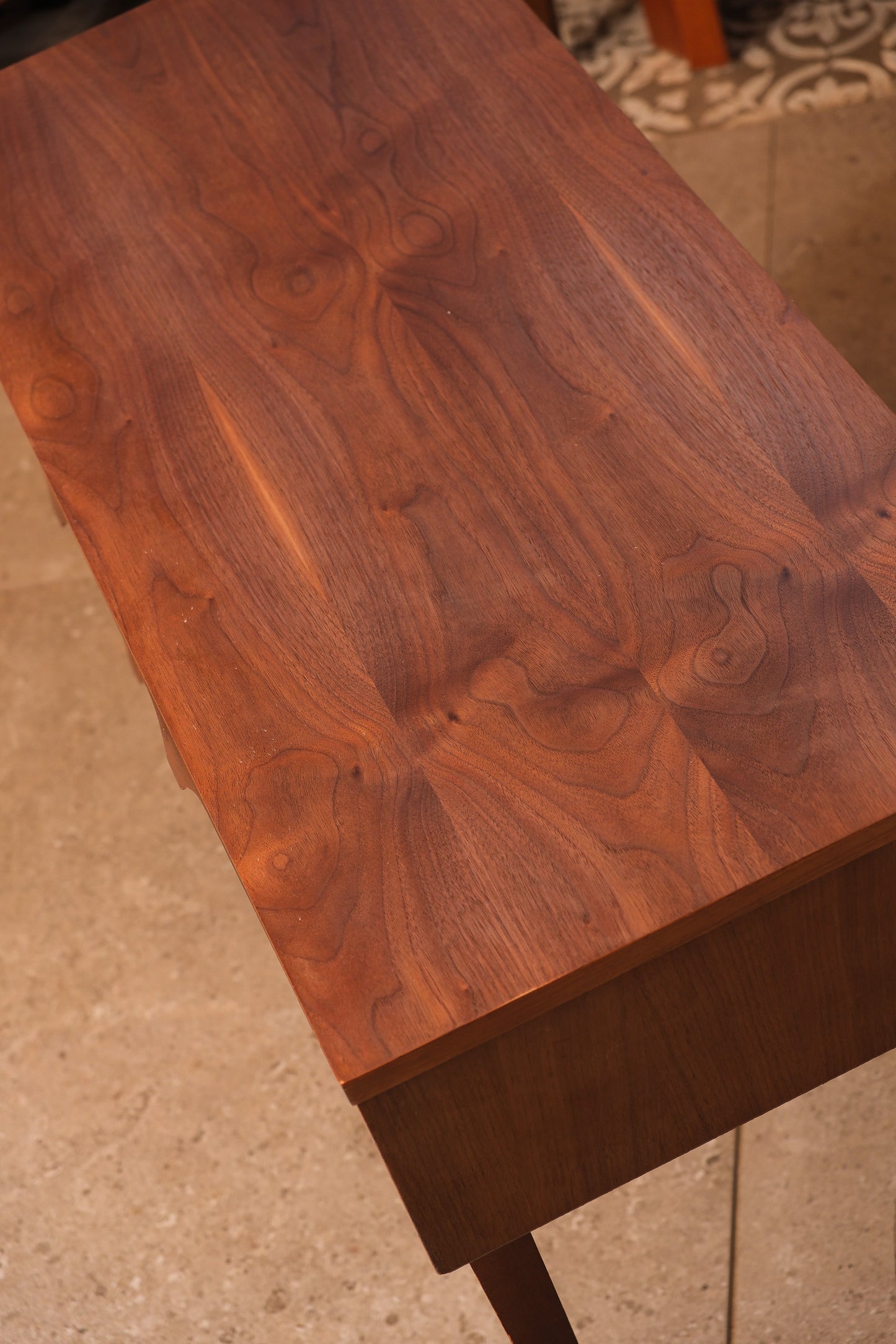 MCM Dark Walnut Desk