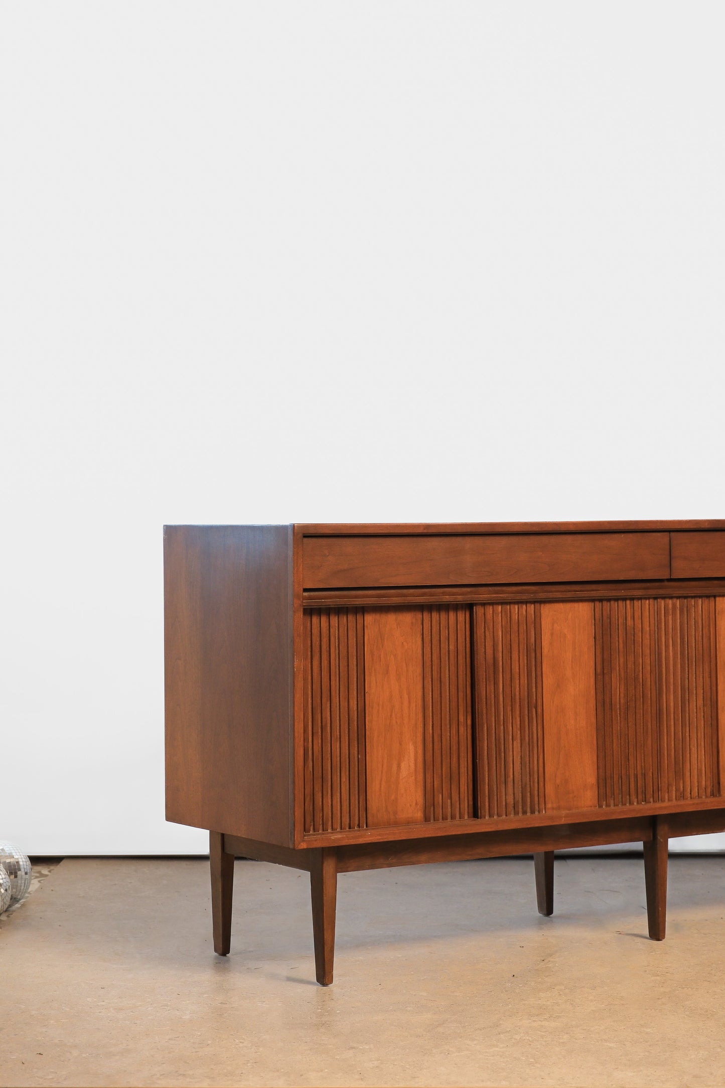 MCM Dark Walnut Dresser by Honderich