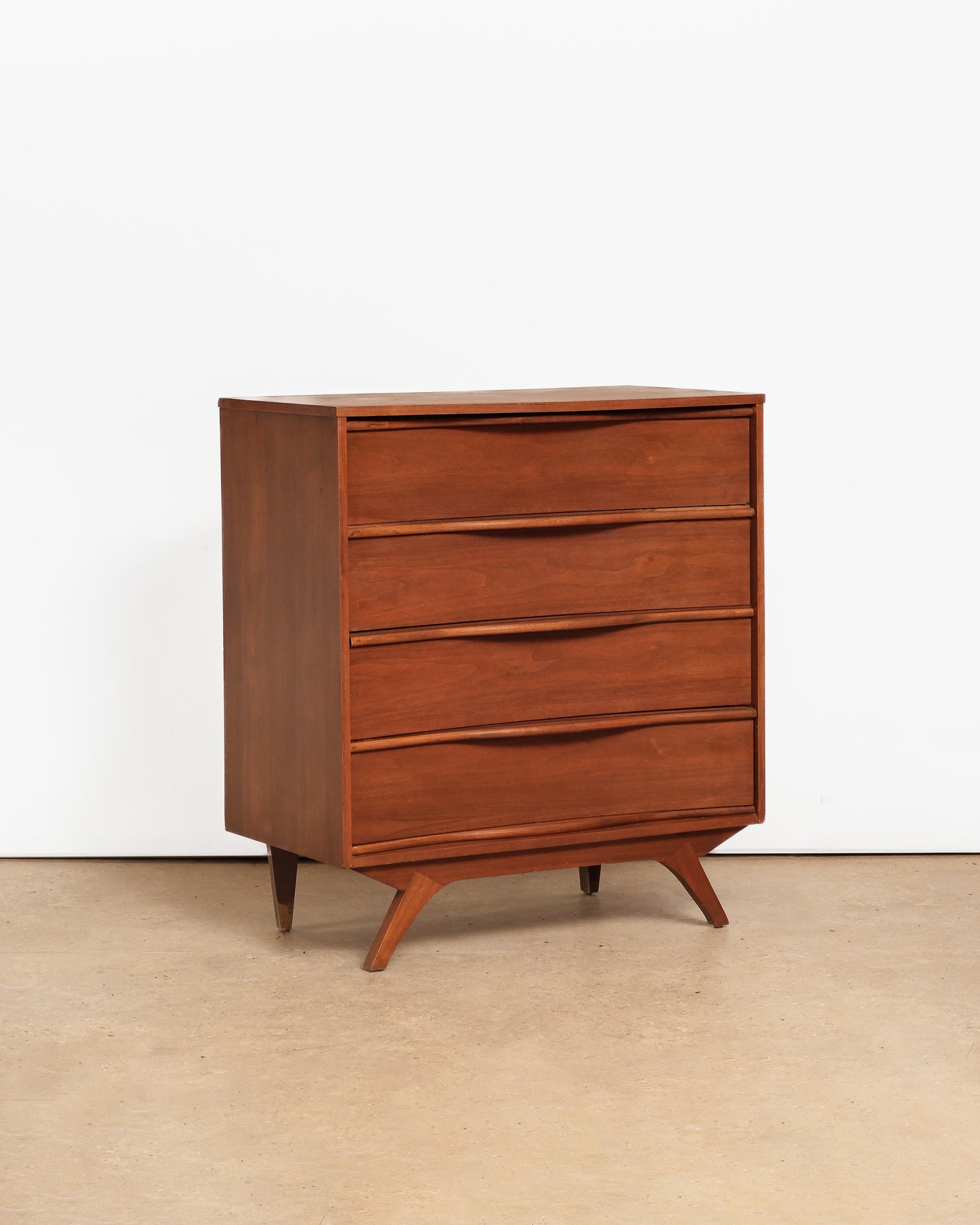 MCM Dark Walnut Tallboy