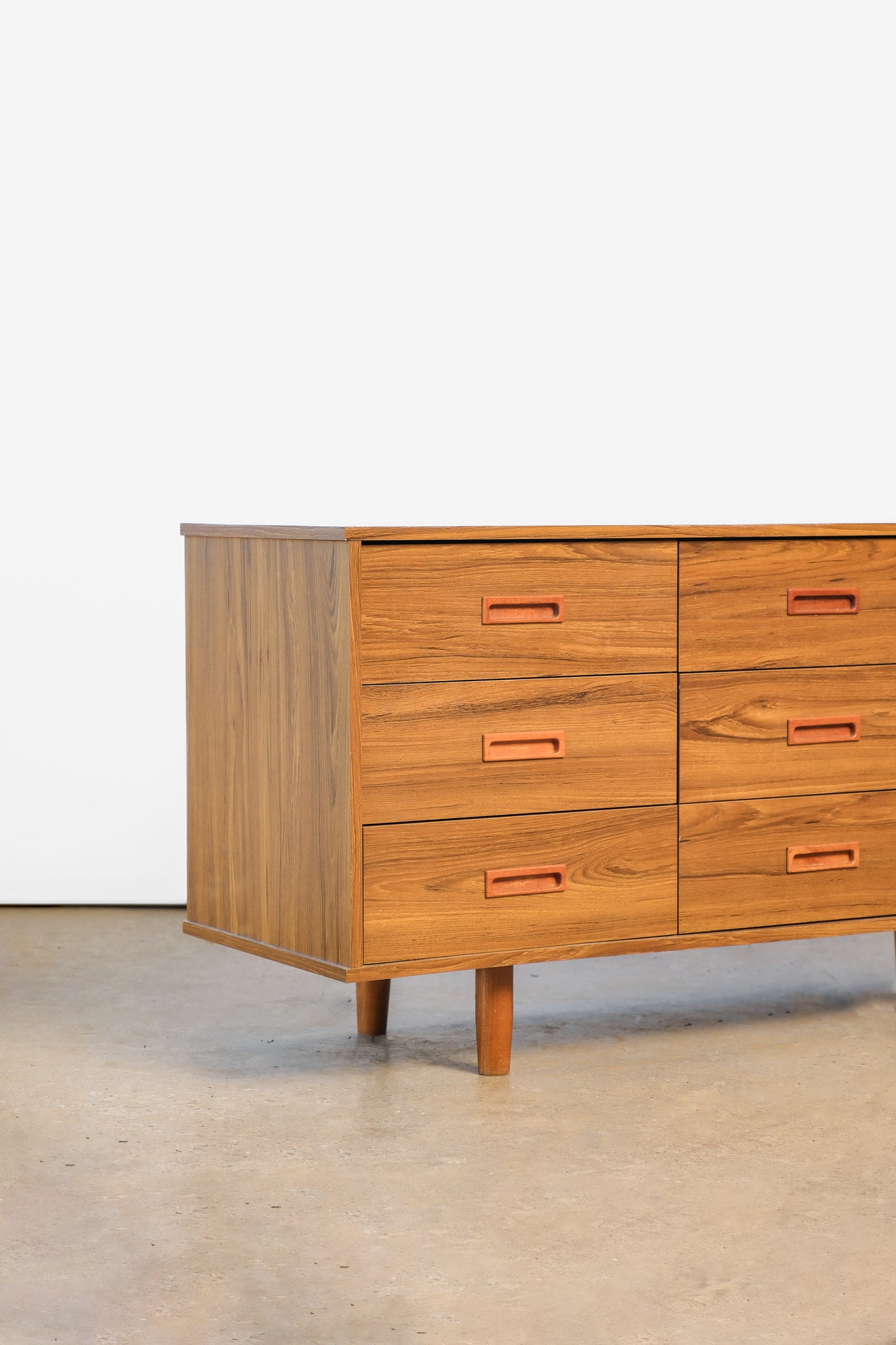 MCM Teak Dresser By NL