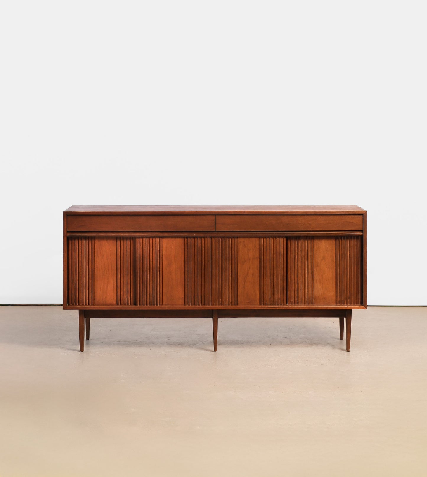 MCM Dark Walnut Dresser by Honderich