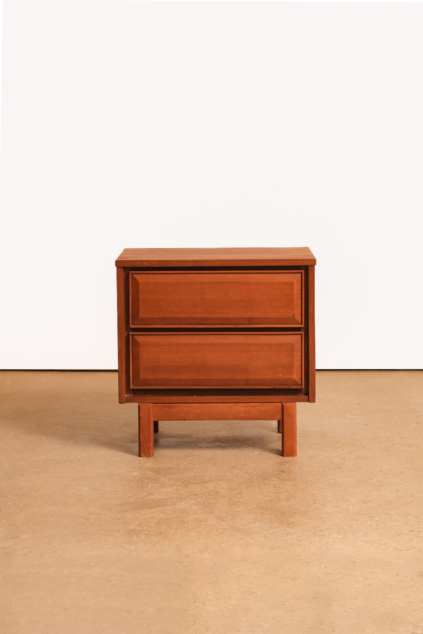 MCM Walnut Nightstand By HPL