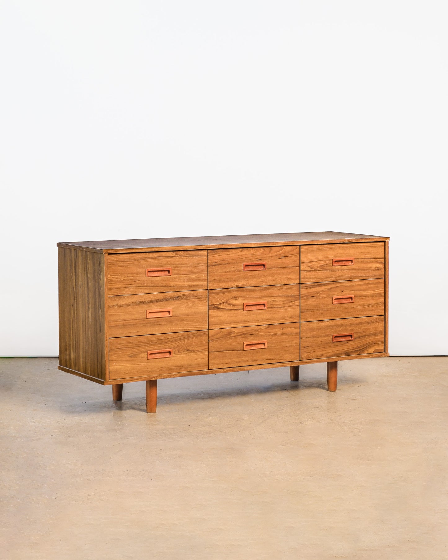 MCM Teak Dresser By NL