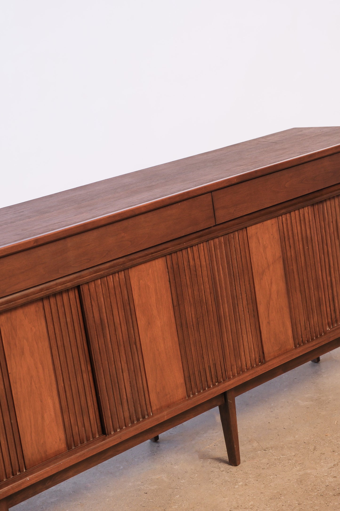 MCM Dark Walnut Dresser by Honderich