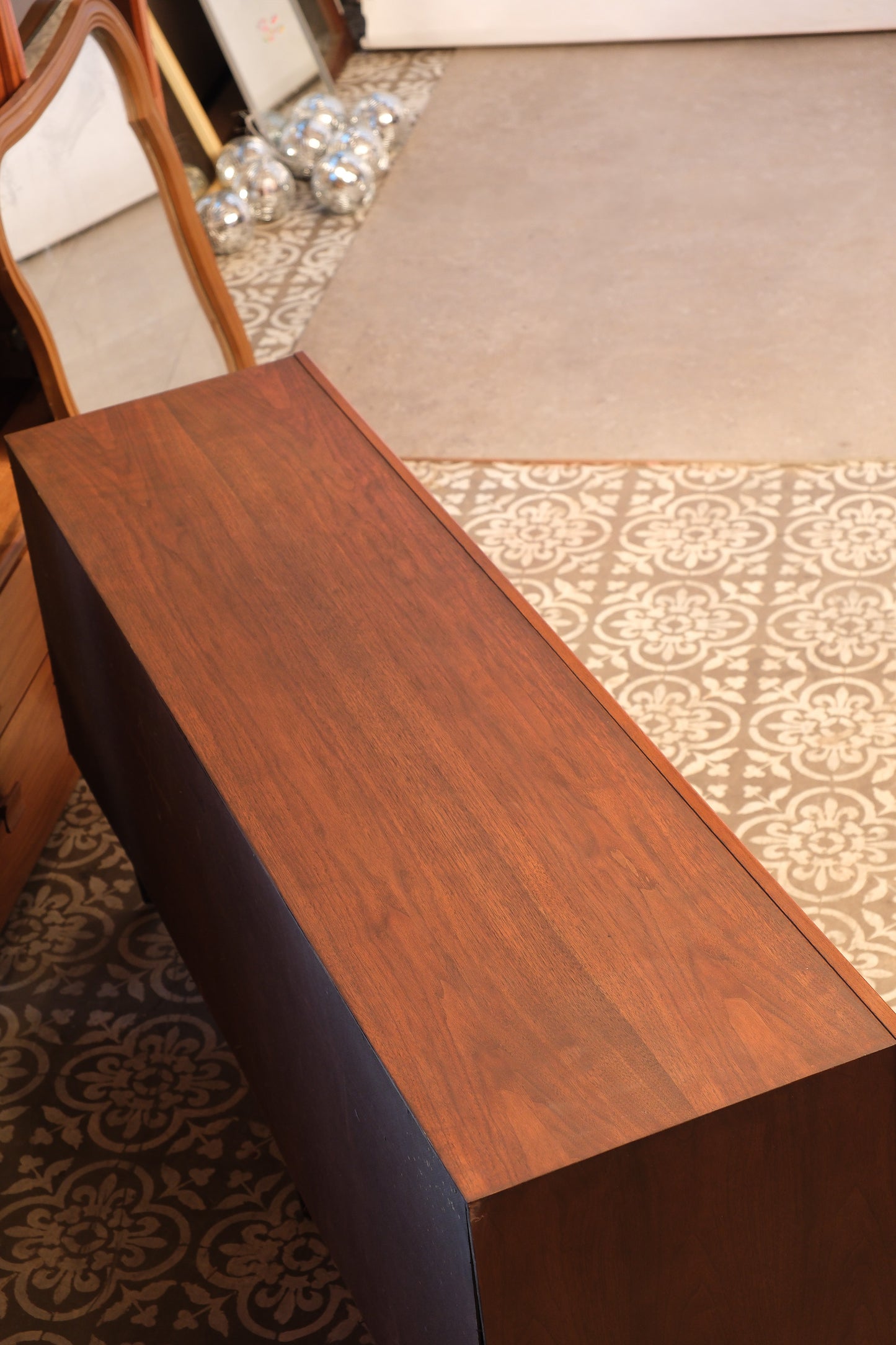 MCM Dark Walnut Dresser by Honderich
