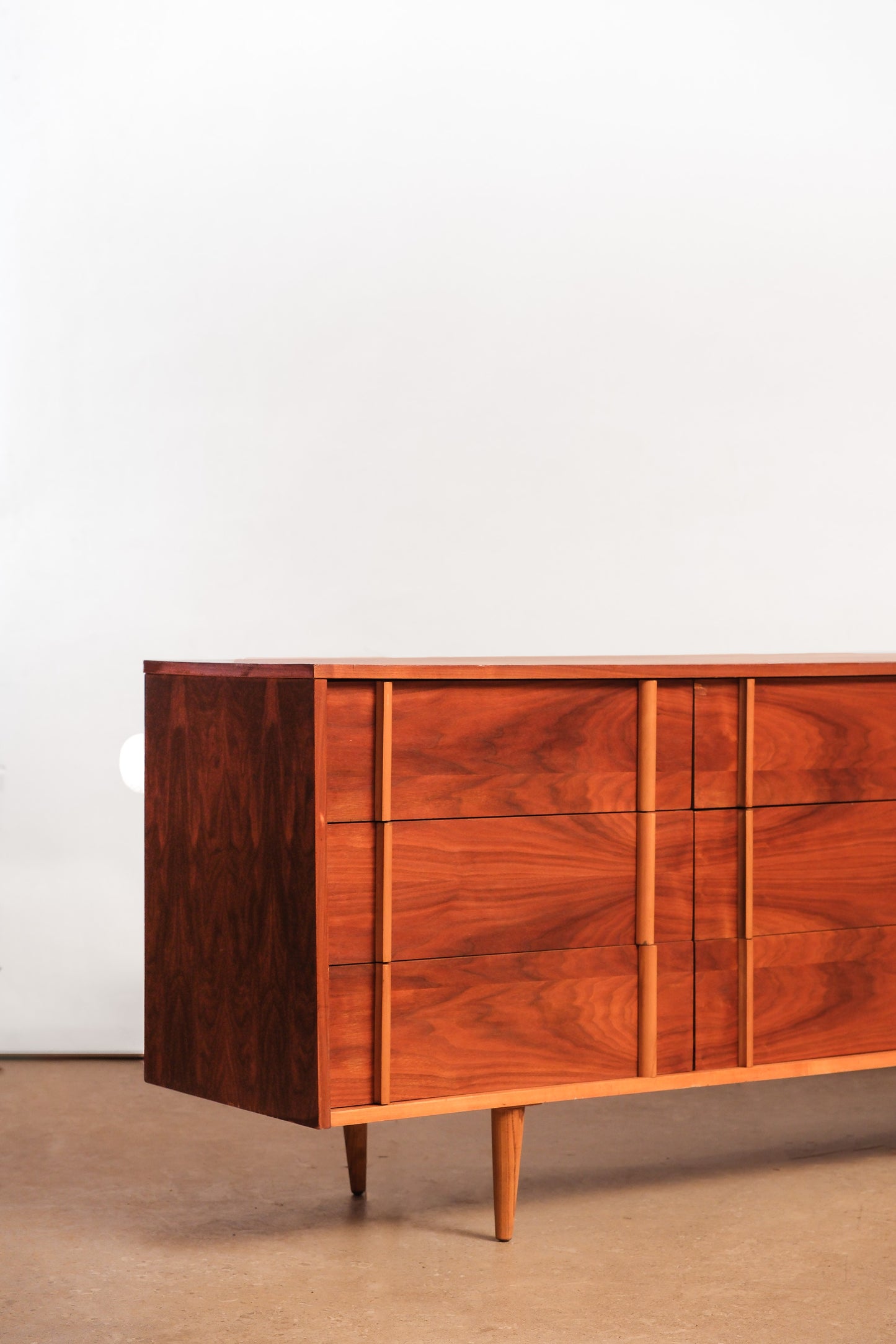 MCM Mahogany Dresser