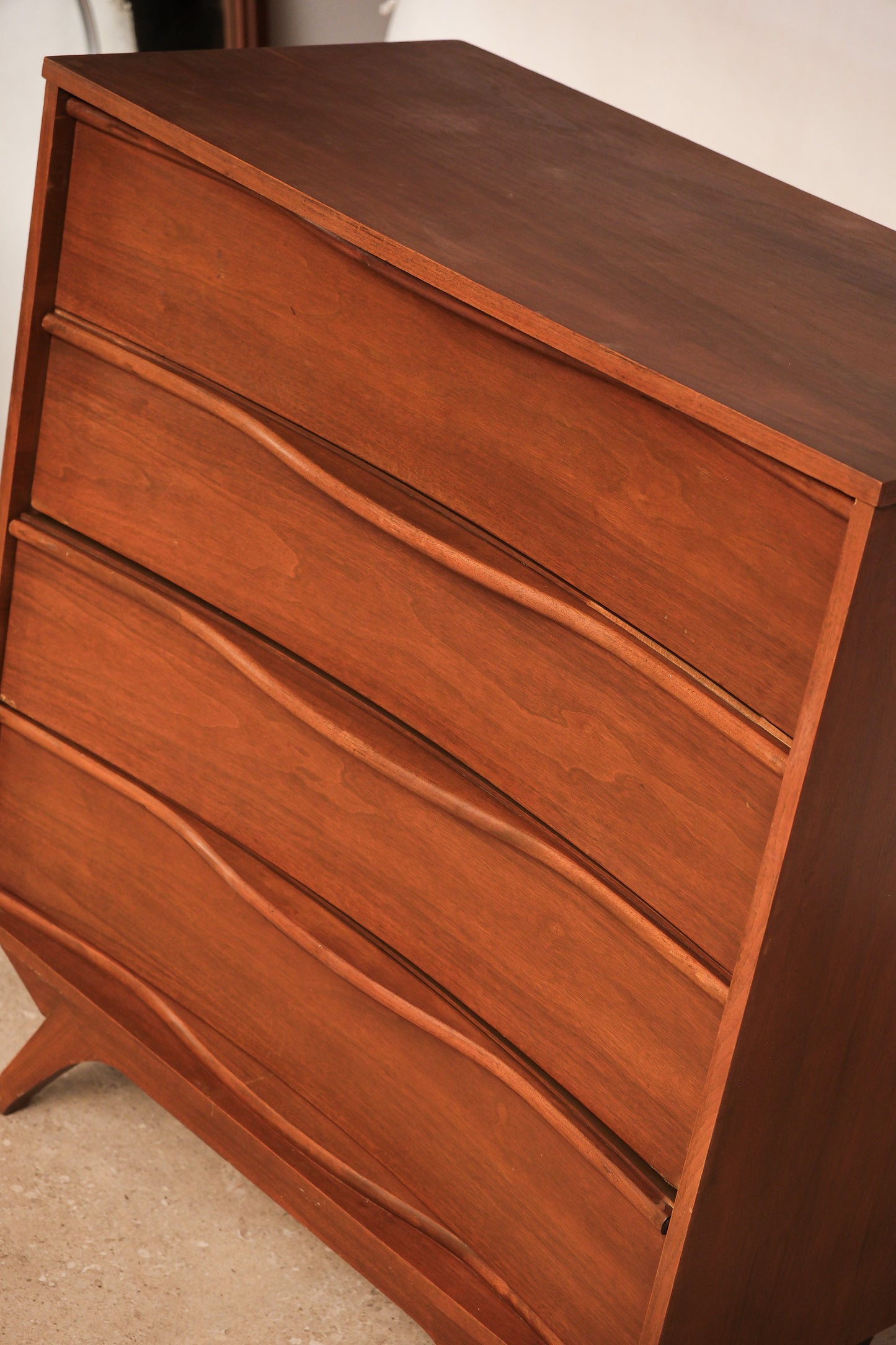 MCM Dark Walnut Tallboy