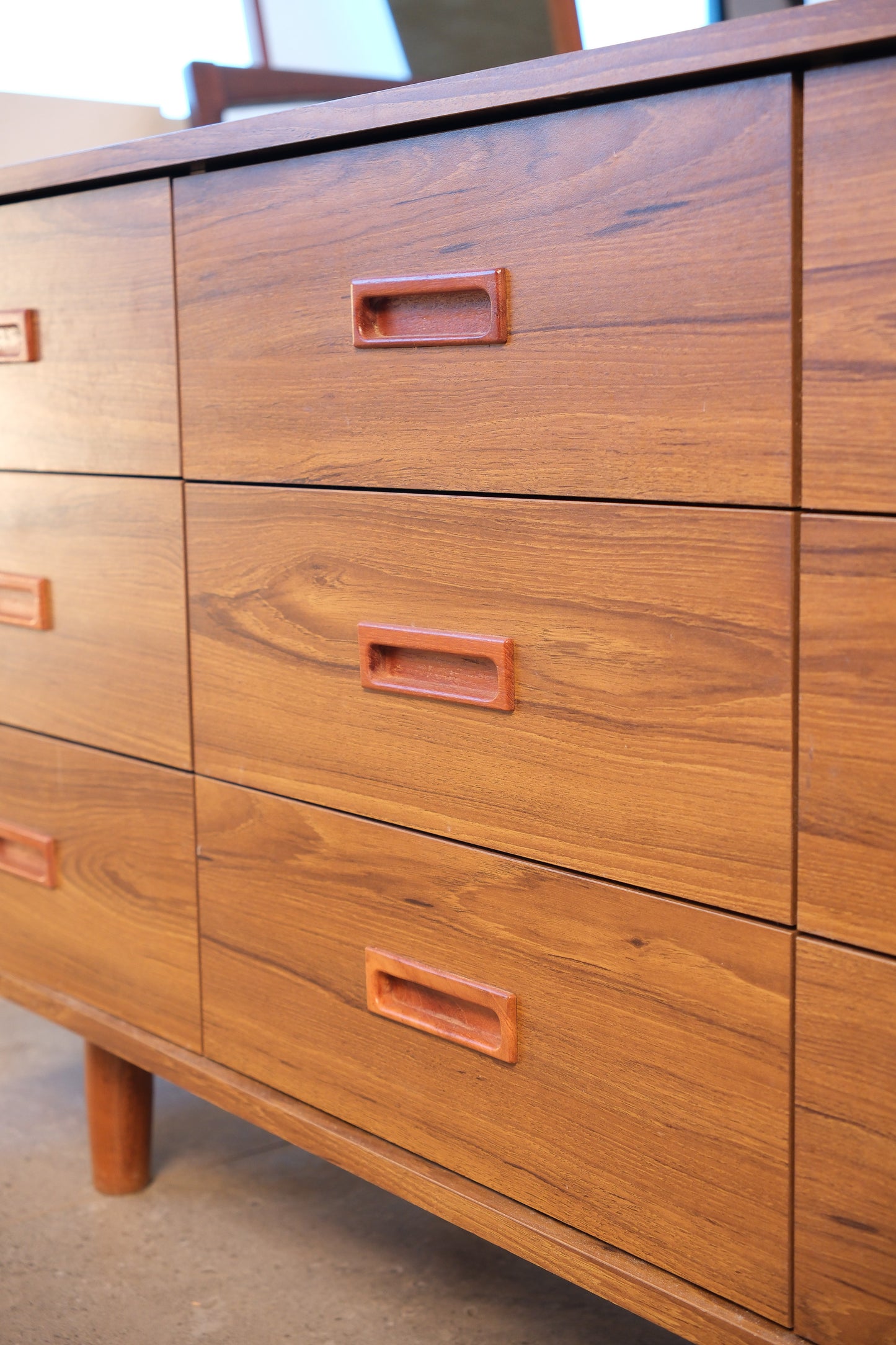 MCM Teak Dresser By NL