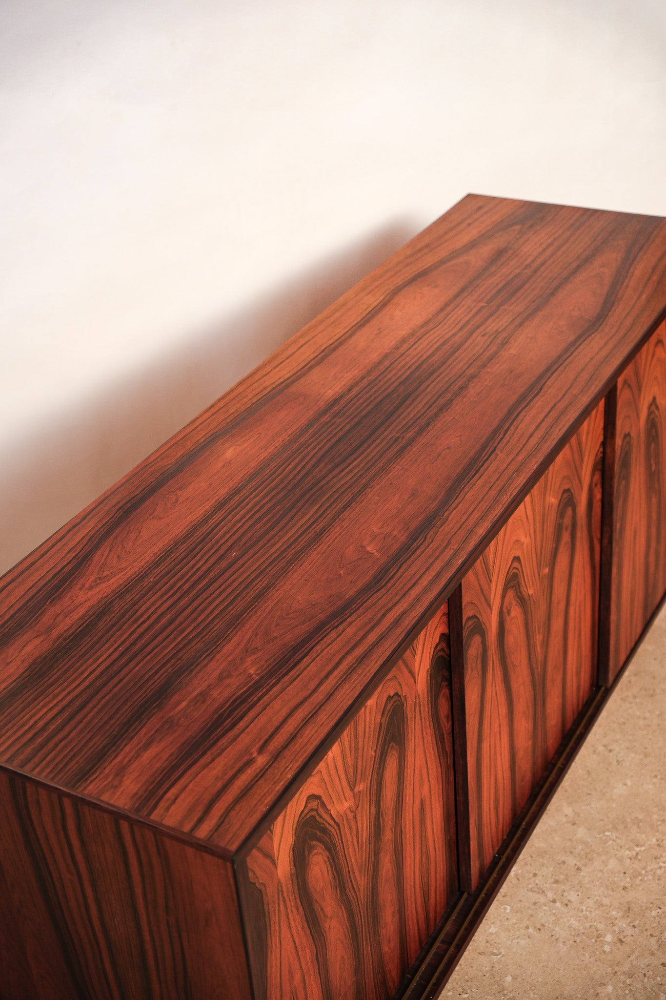 MCM Rosewood Credenza Wide
