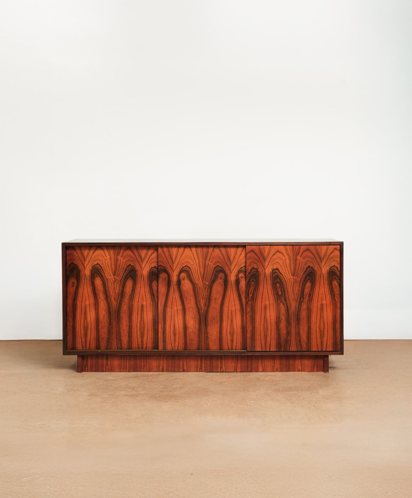 MCM Rosewood Credenza Wide