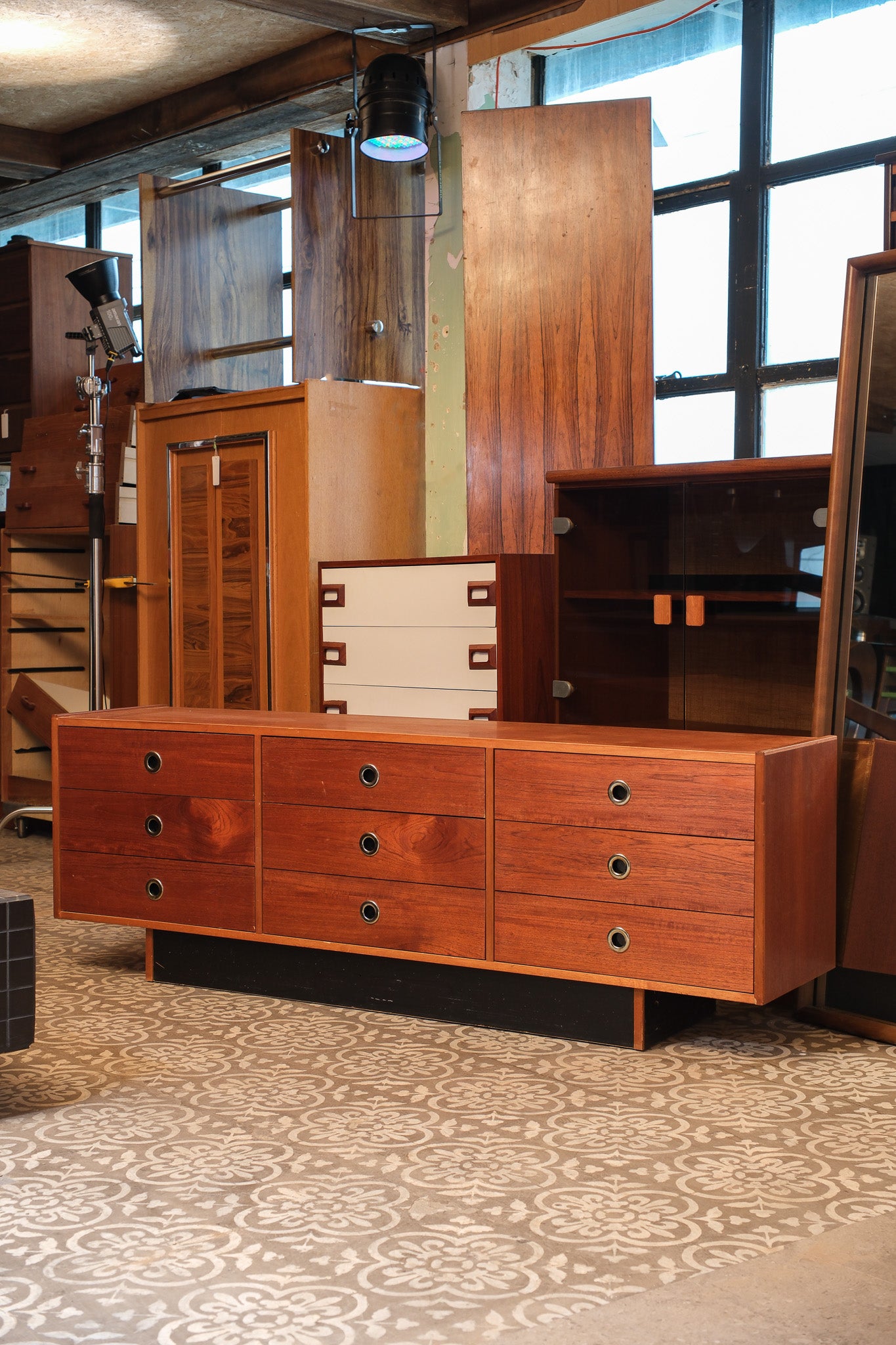 MCM Teak Dresser by RS Associates