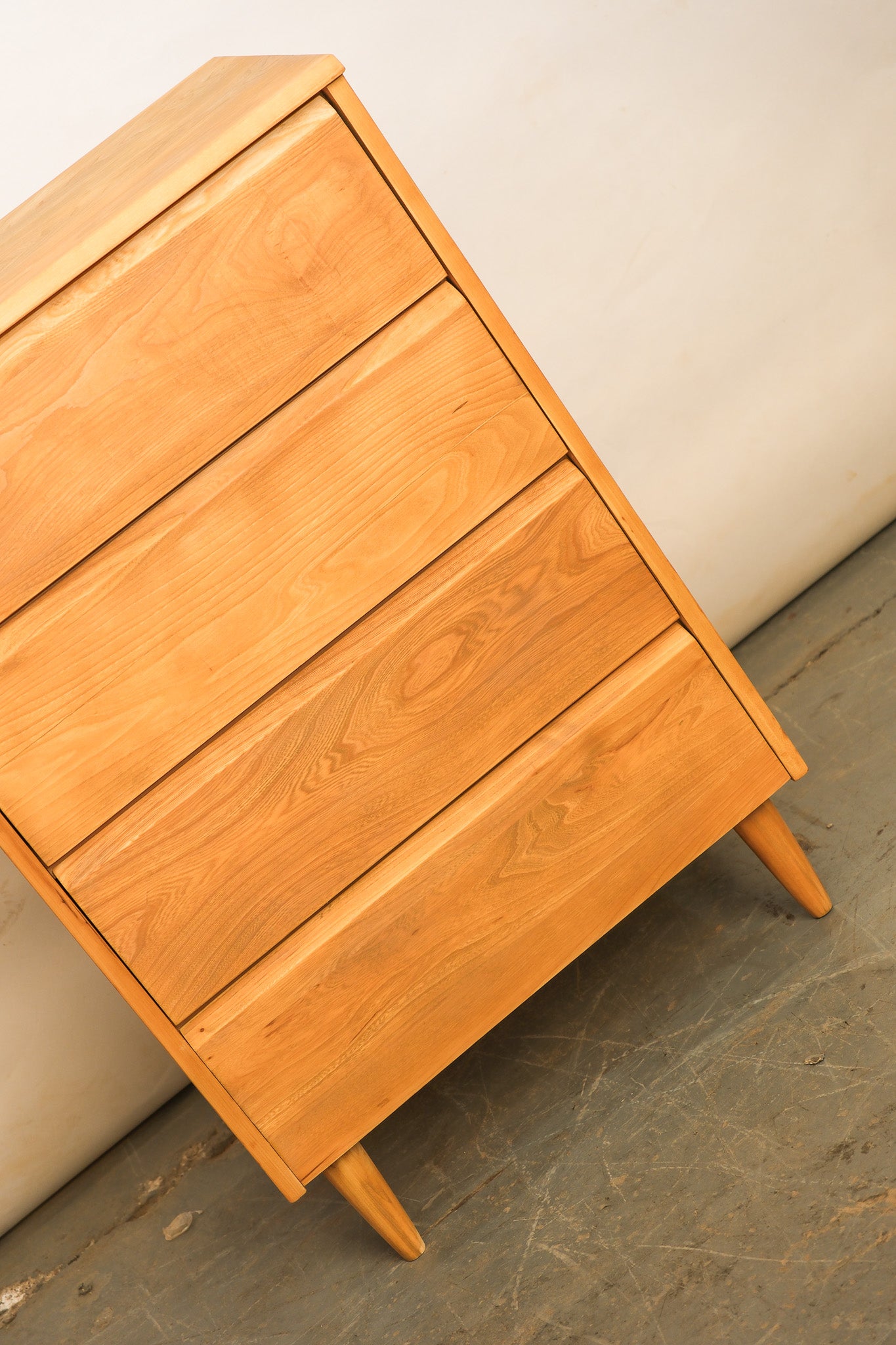 MCM Oak Upper Both Tallboy Dresser