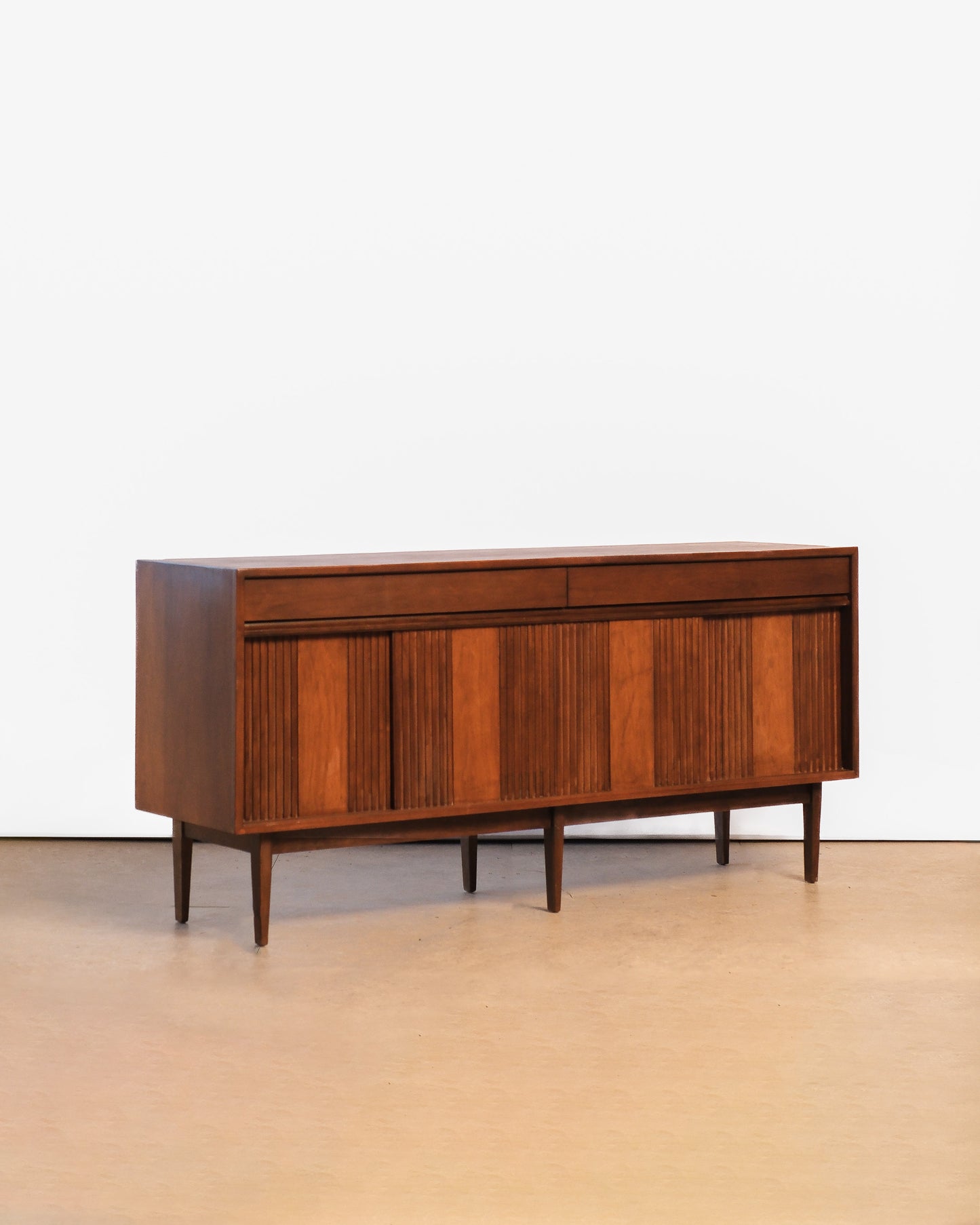 MCM Dark Walnut Dresser by Honderich