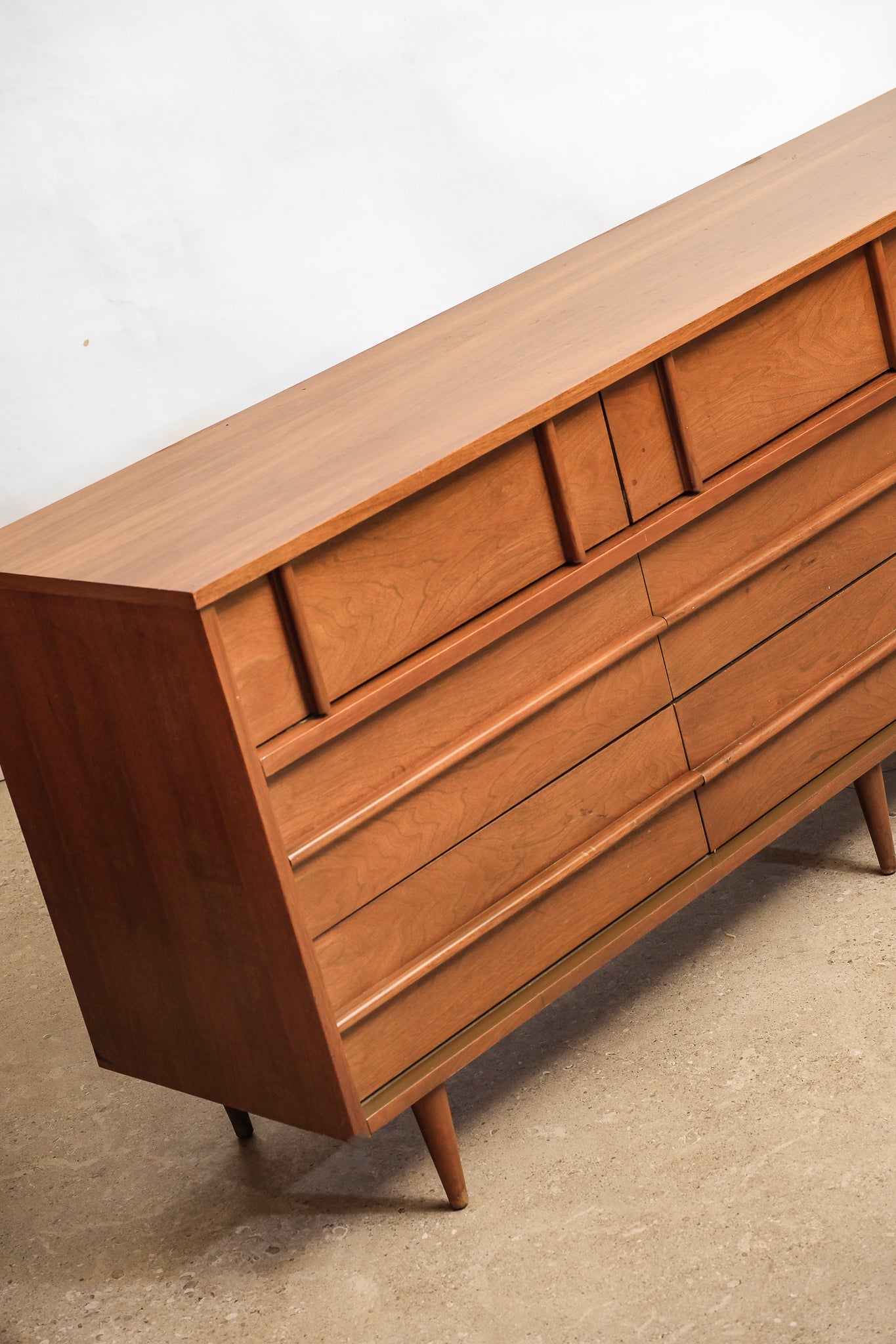 MCM Black Walnut Wide Dressser