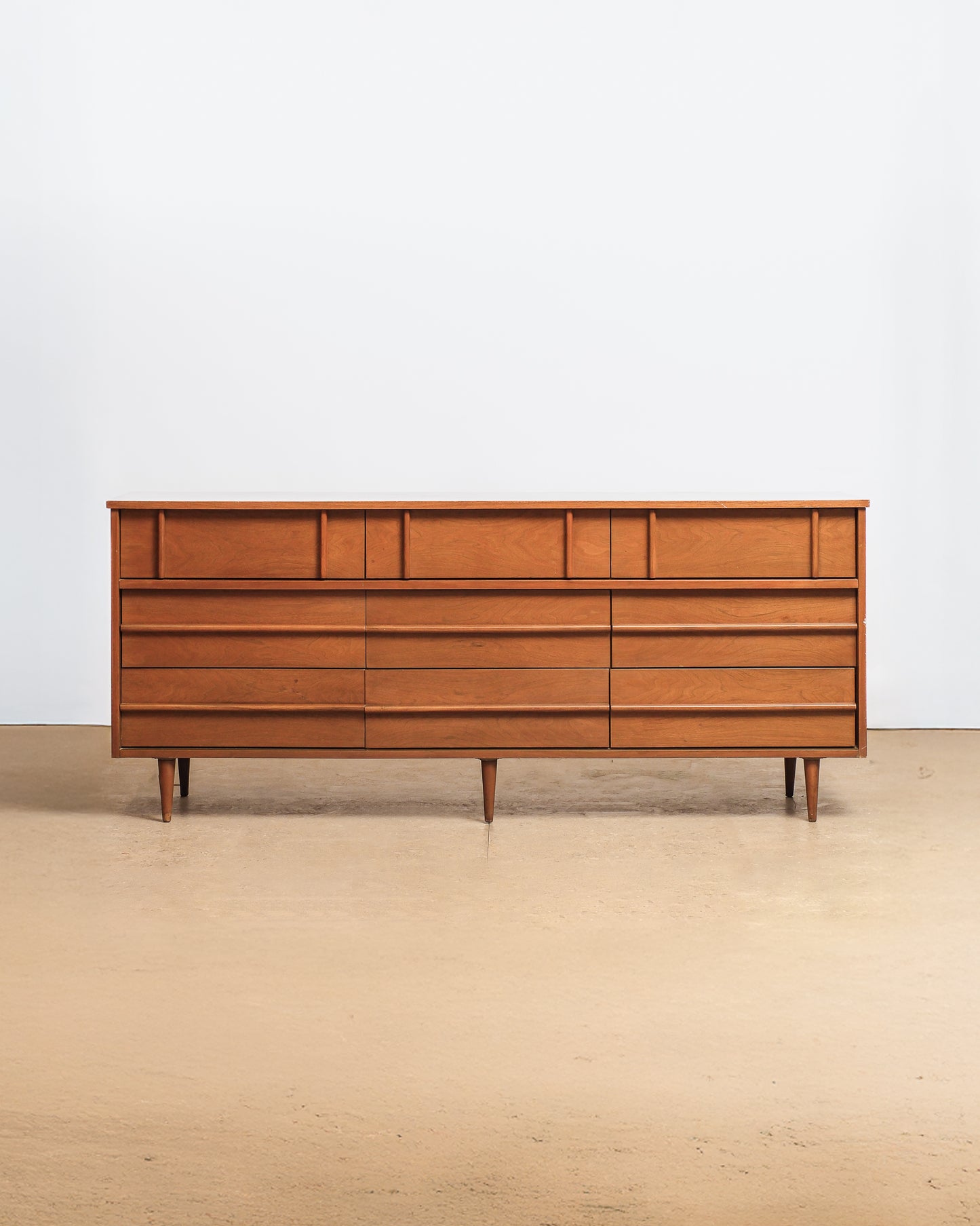 MCM Black Walnut Wide Dressser