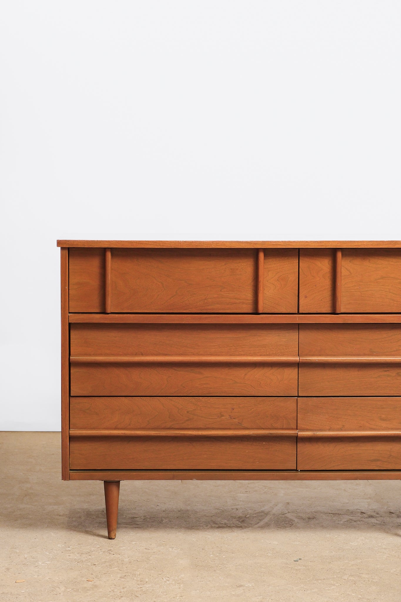 MCM Black Walnut Wide Dressser