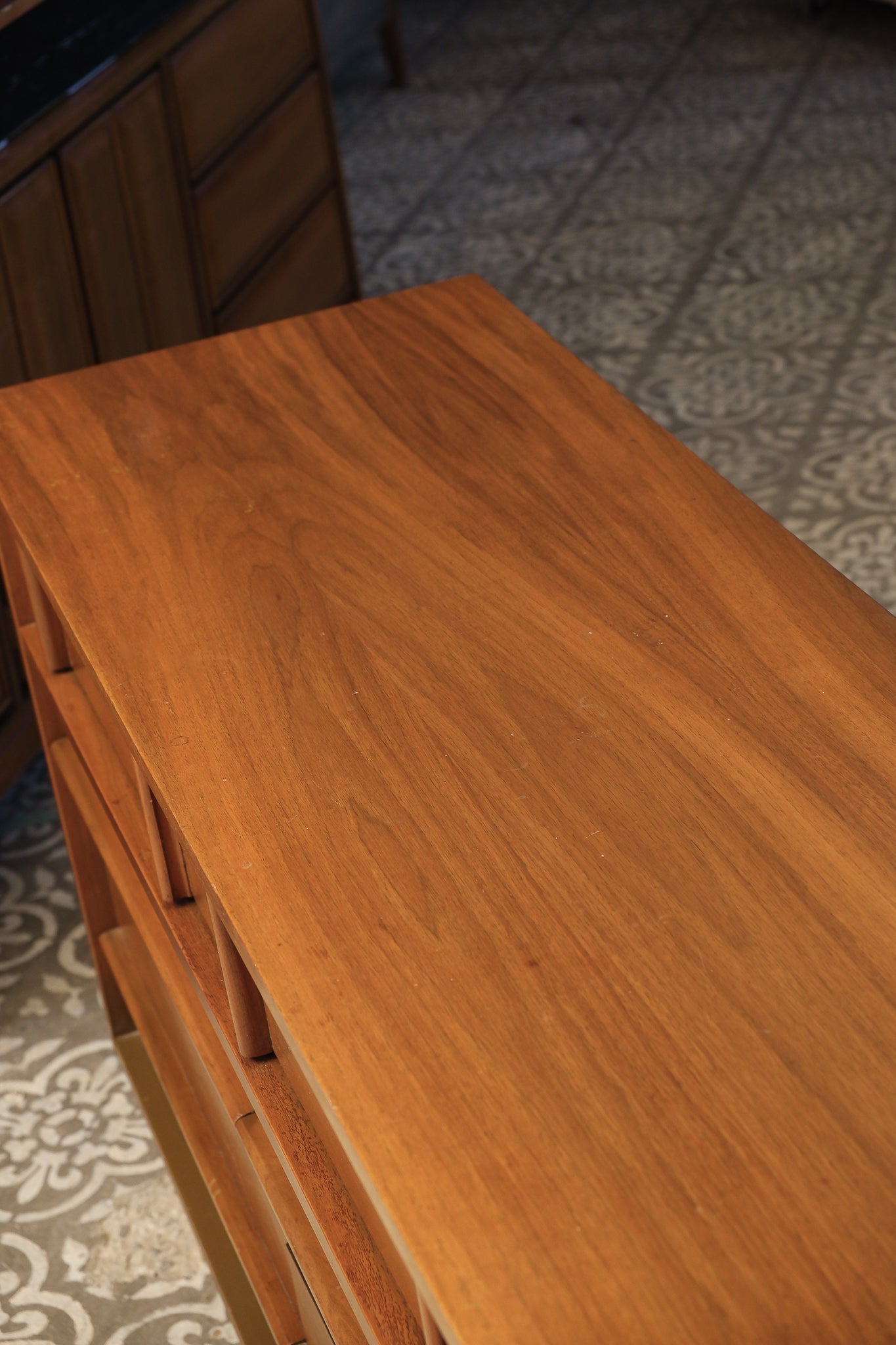 MCM Black Walnut Wide Dressser