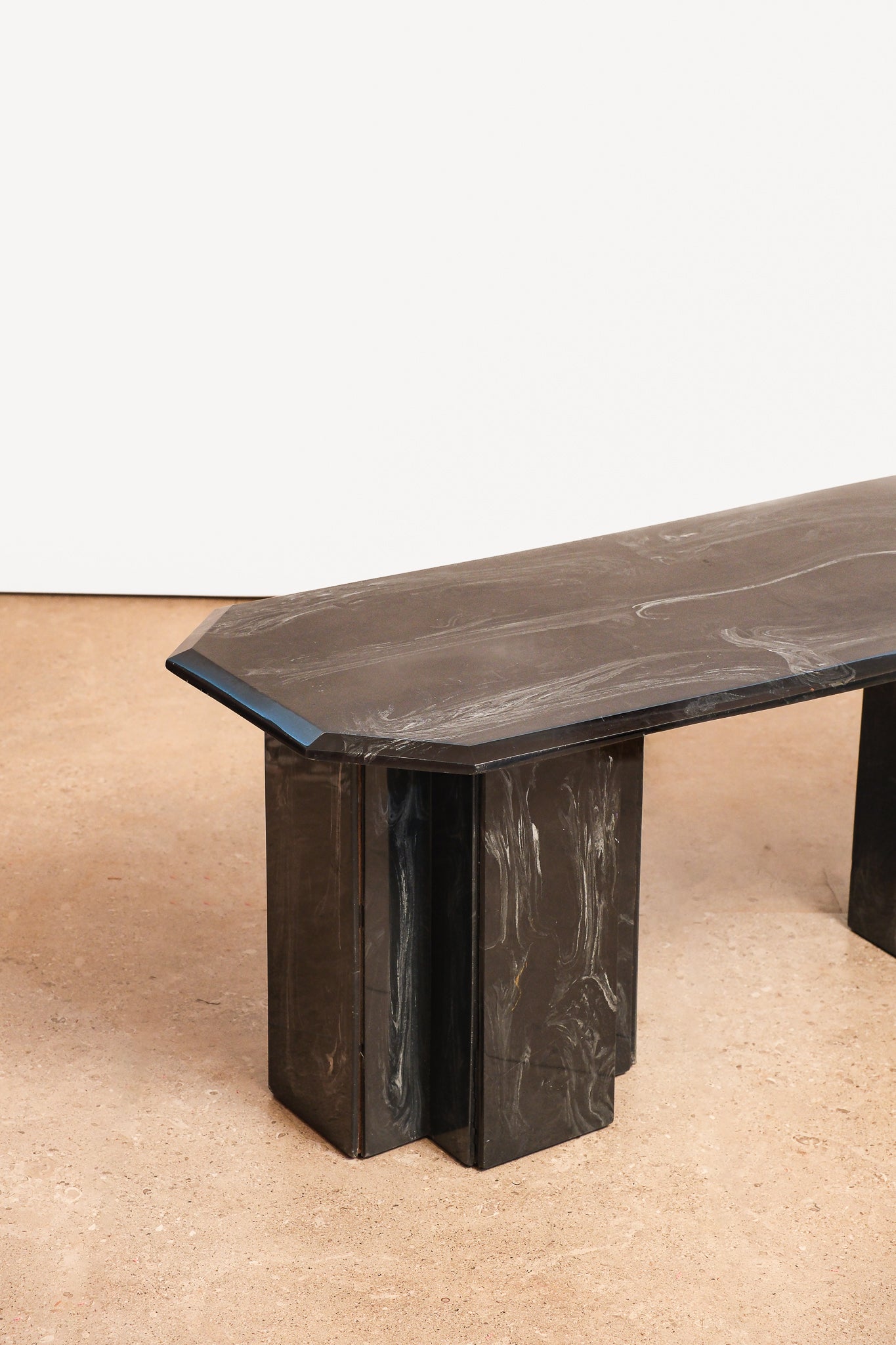 MCM Black Marble Coffee Table