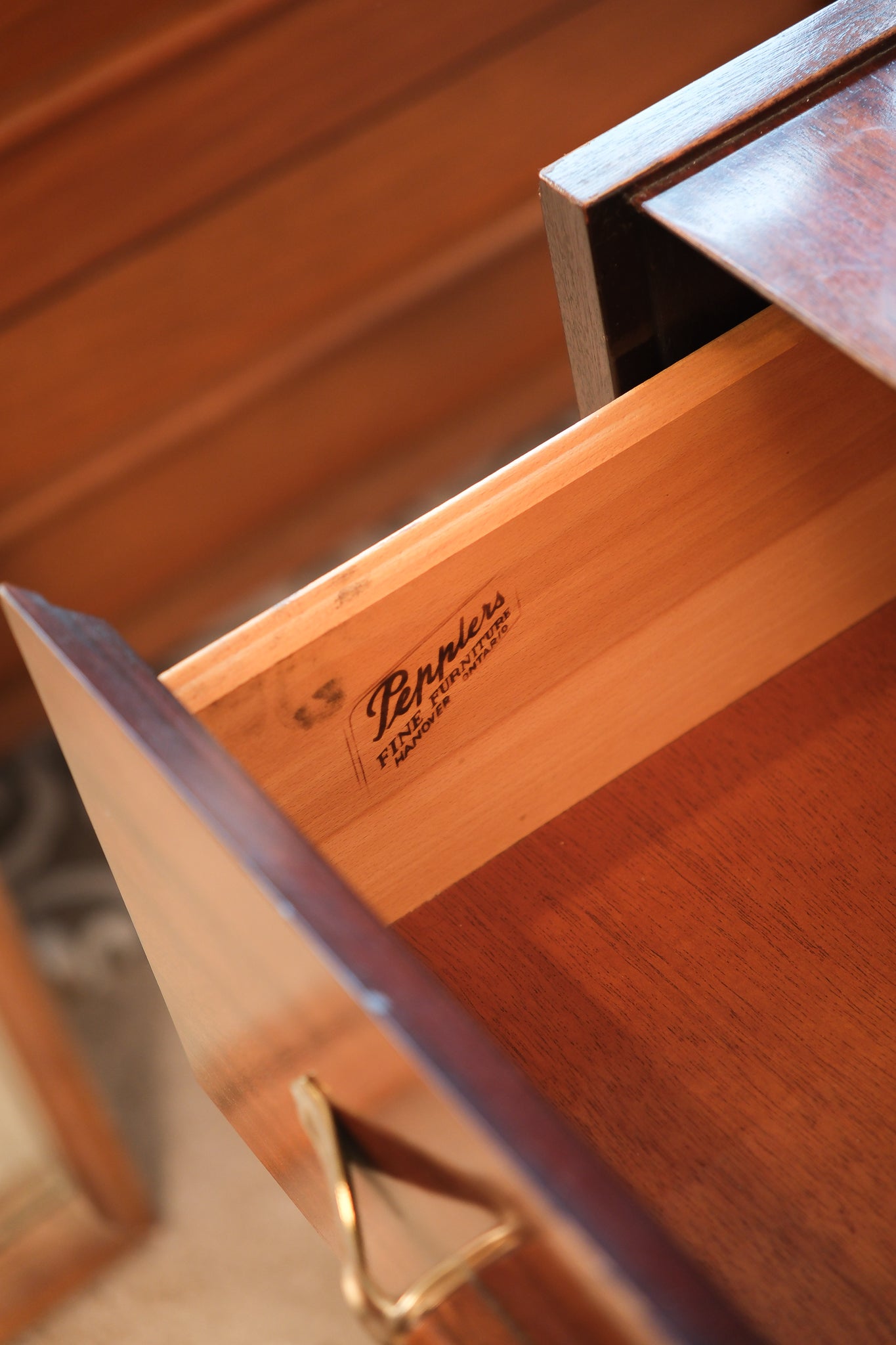 MCM Mahogany Dresser By Pebblers