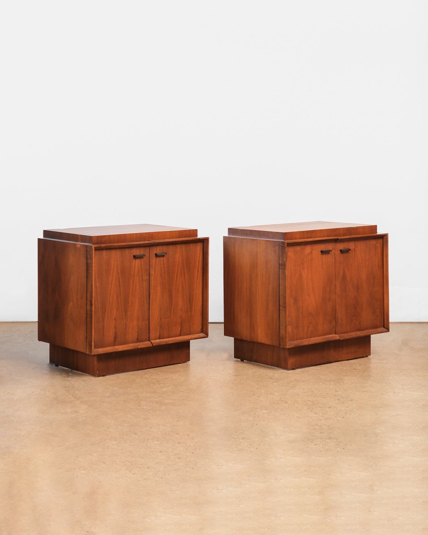 MCM Tobago Brutalist Nightstands