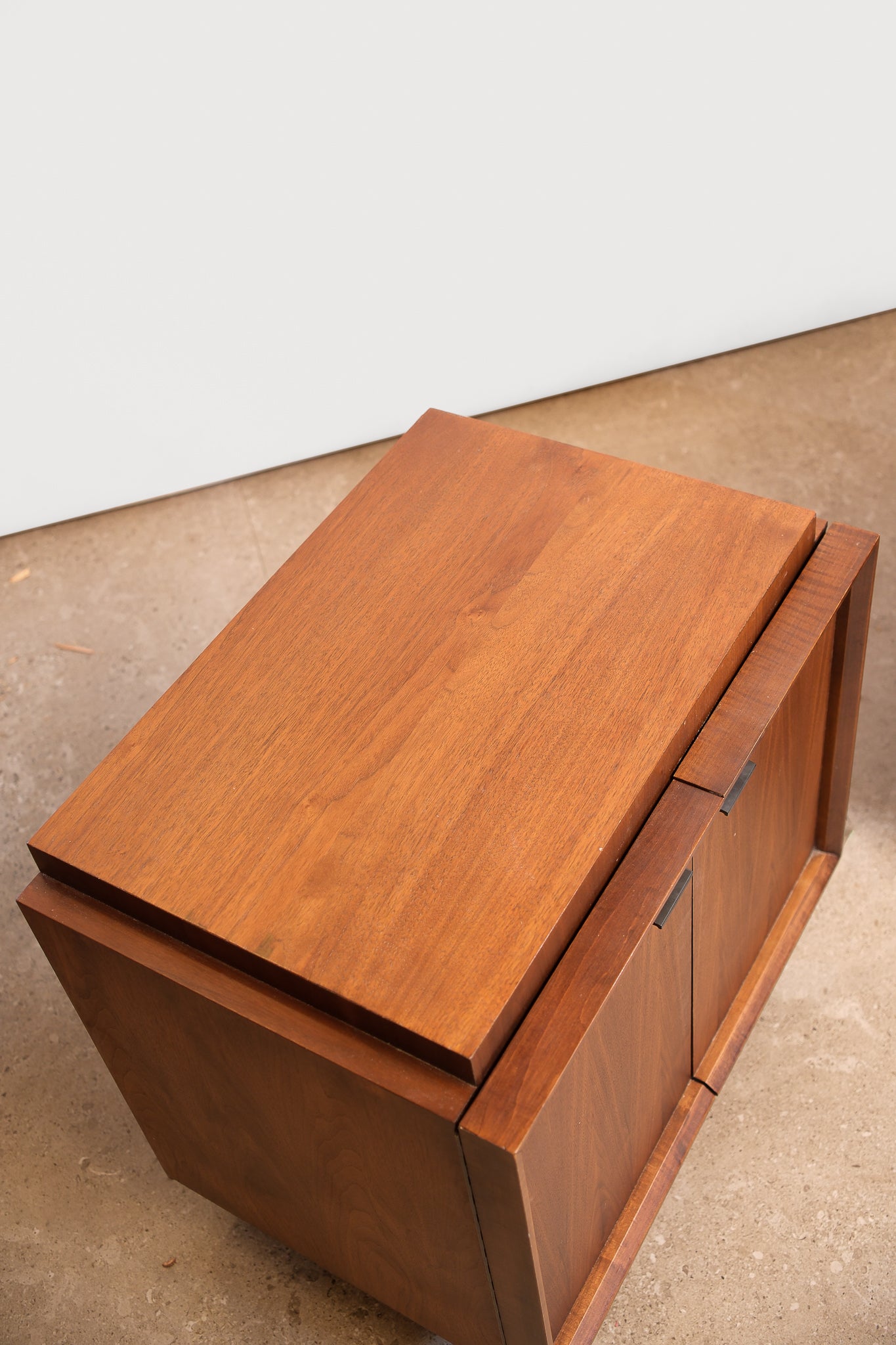 MCM Tobago Brutalist Nightstands