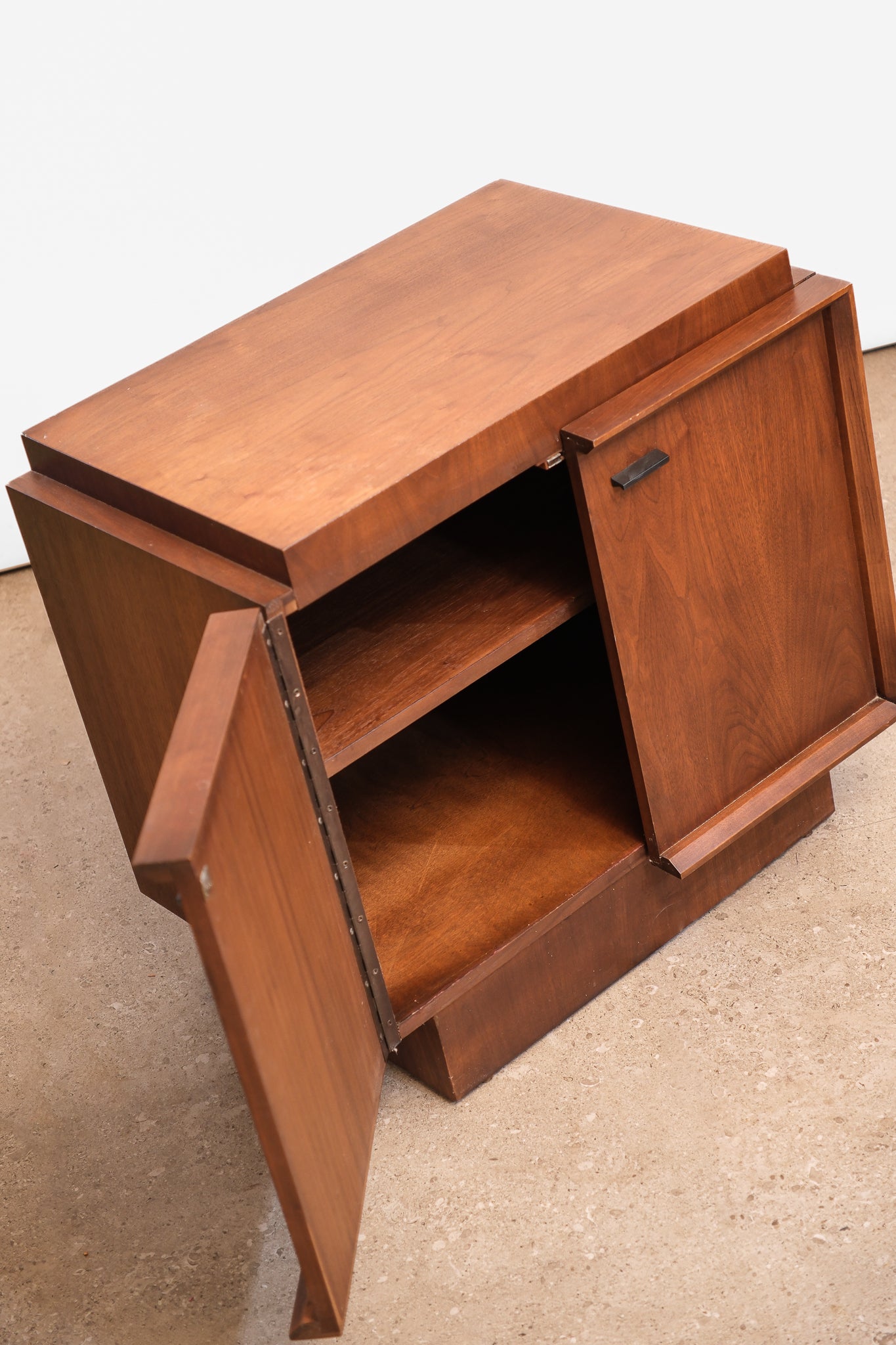 MCM Tobago Brutalist Nightstands