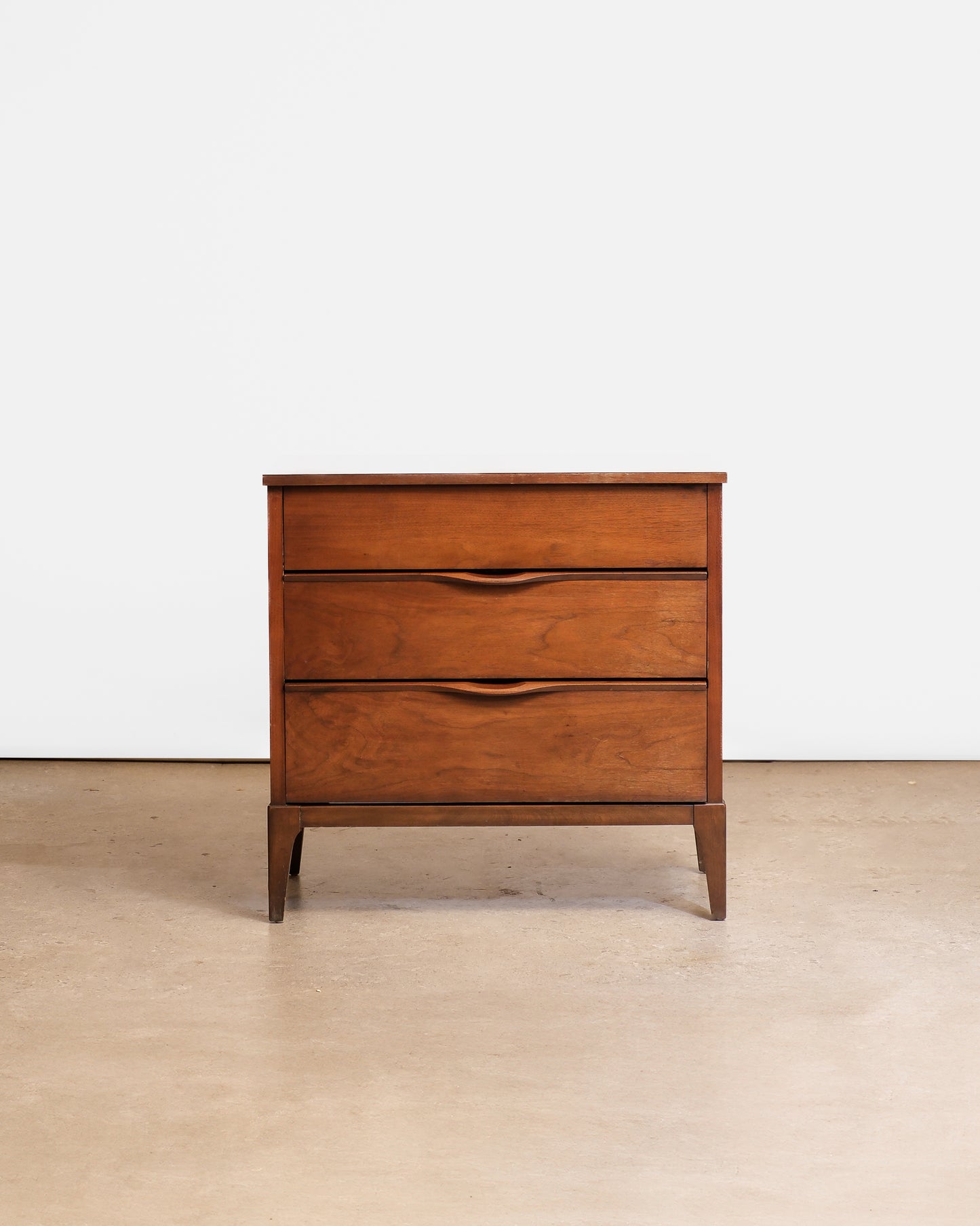 MCM Walnut Dresser By KF
