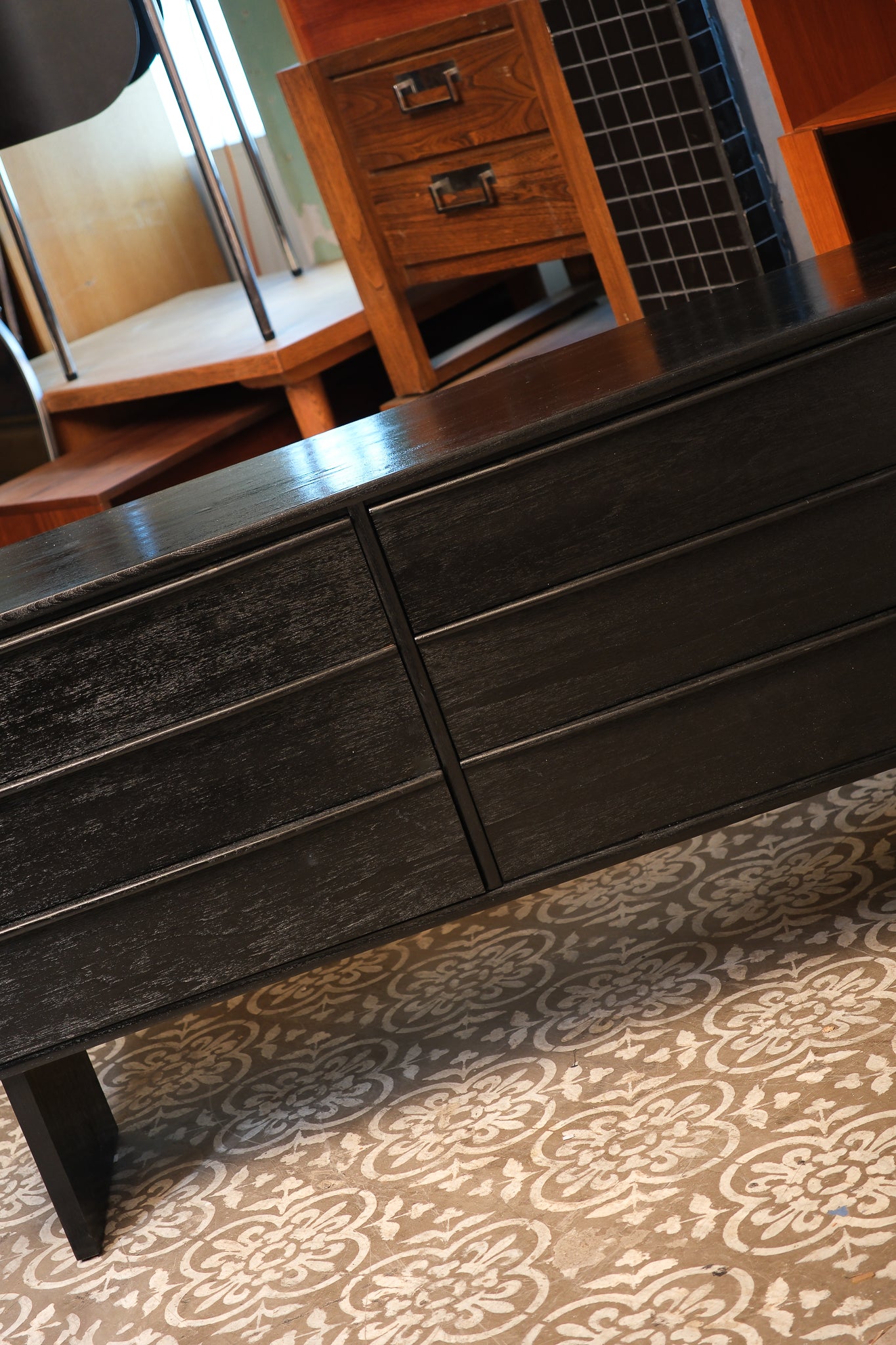 MCM Contemporary Black Dresser