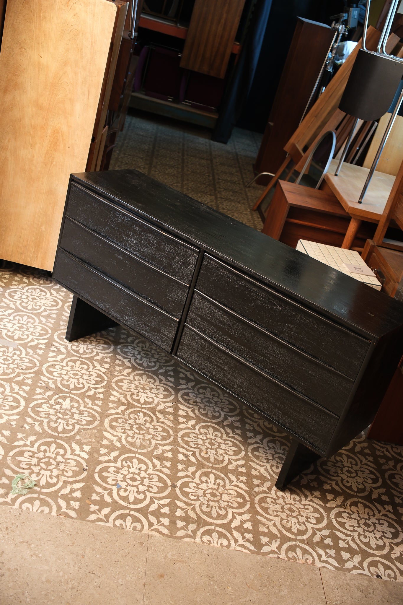 MCM Contemporary Black Dresser