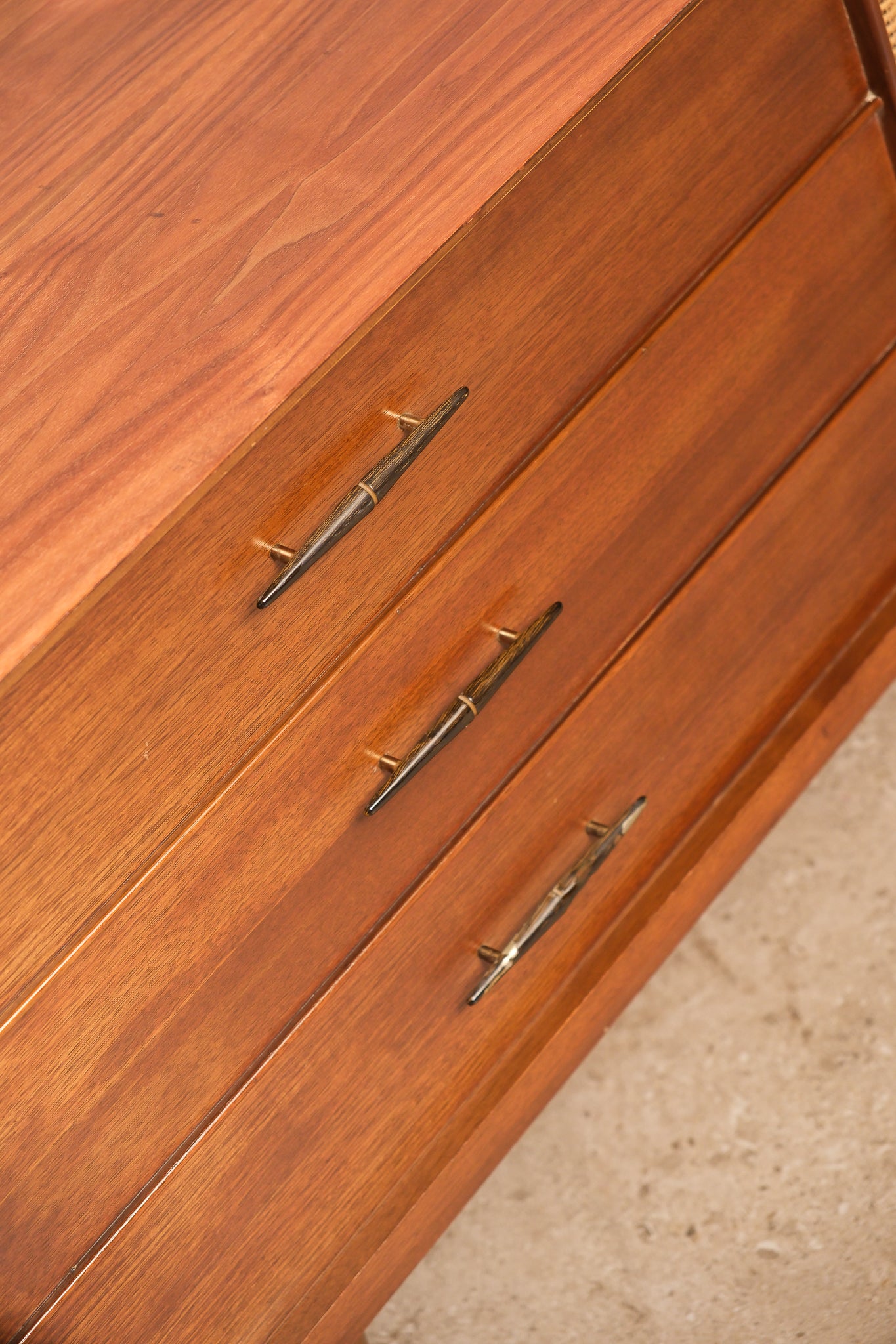 MCM Contemporary Walnut Chest
