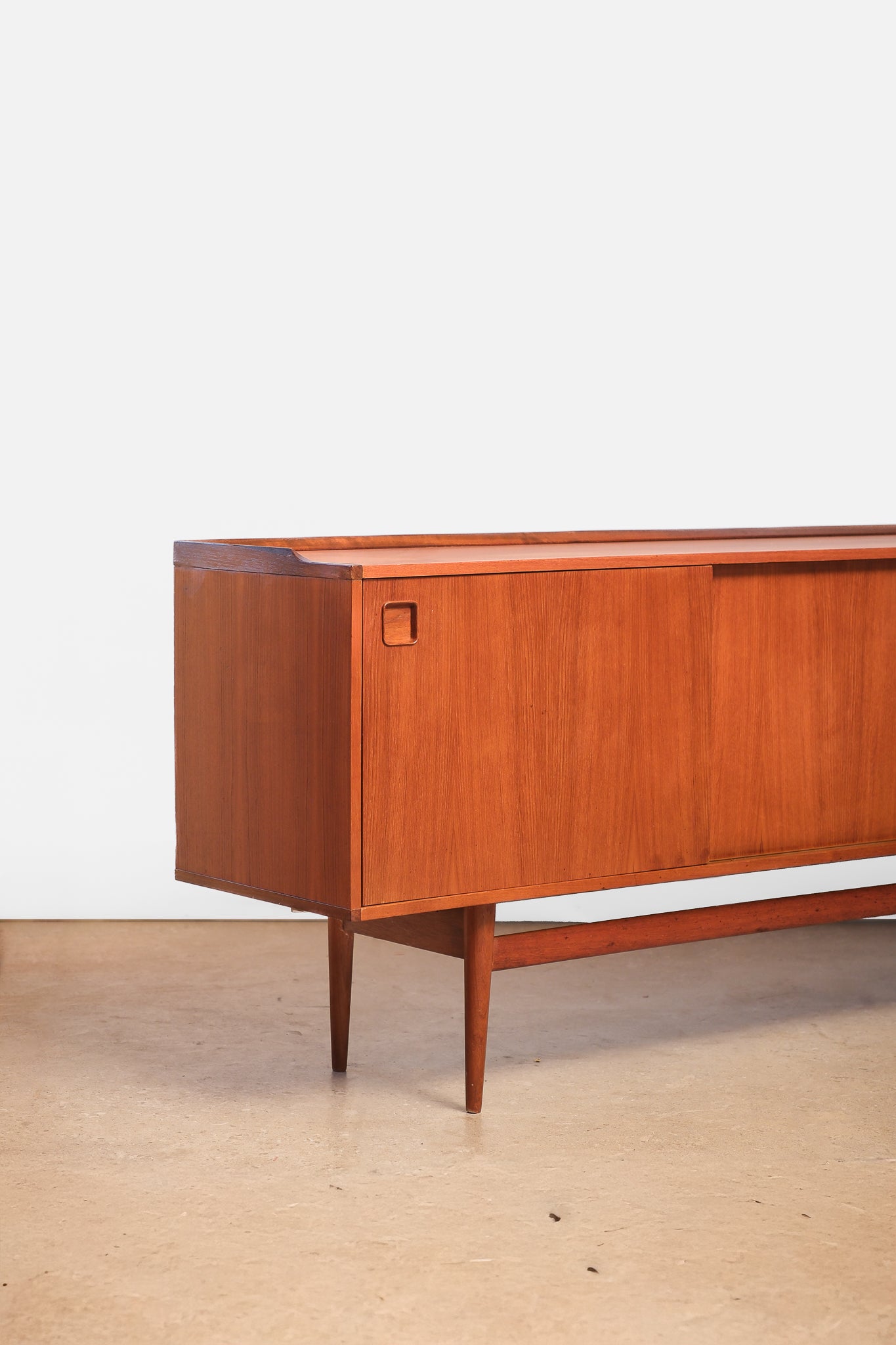 MCM Rare Teak Credenza By Fristho