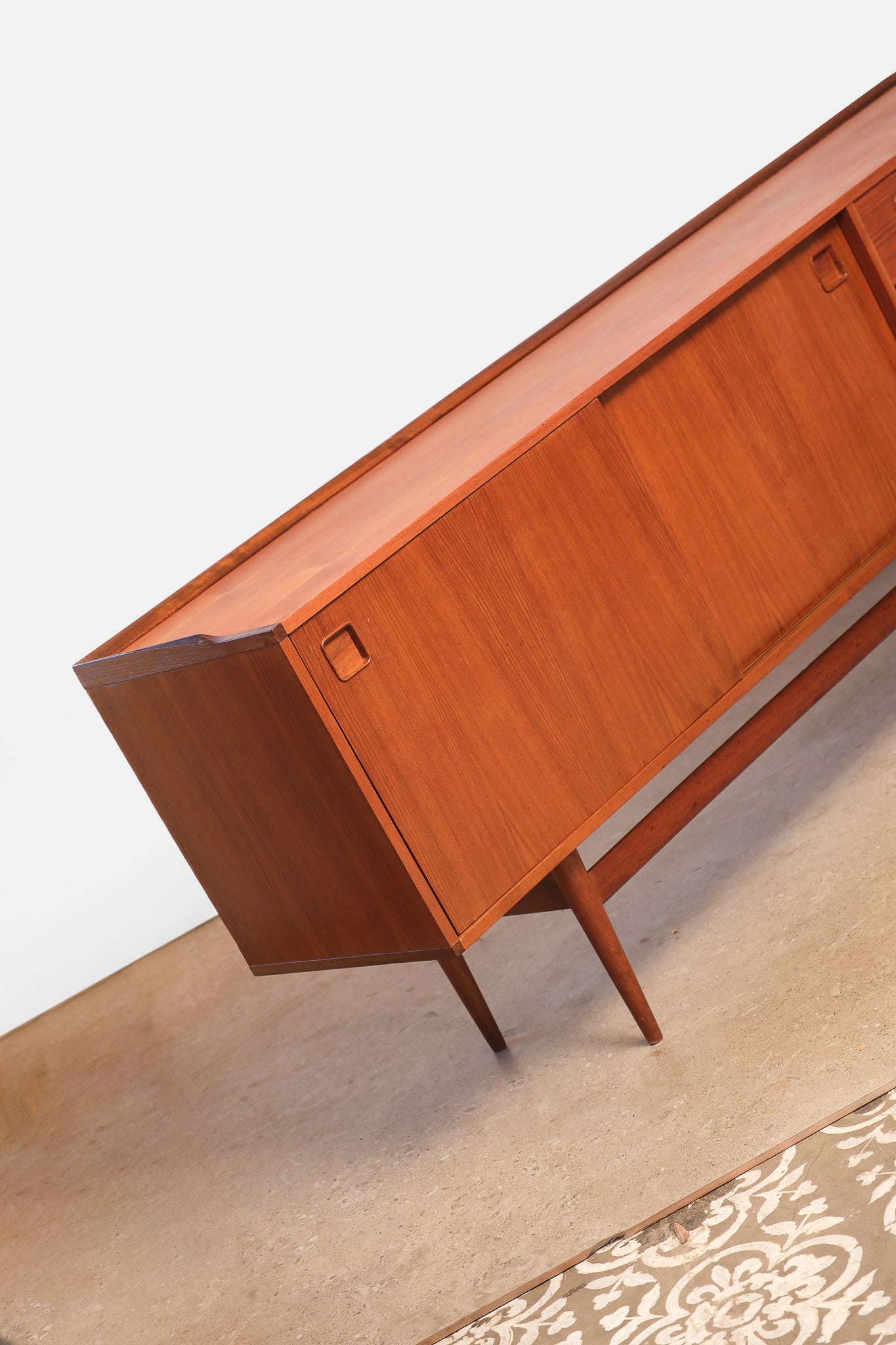 MCM Rare Teak Credenza By Fristho