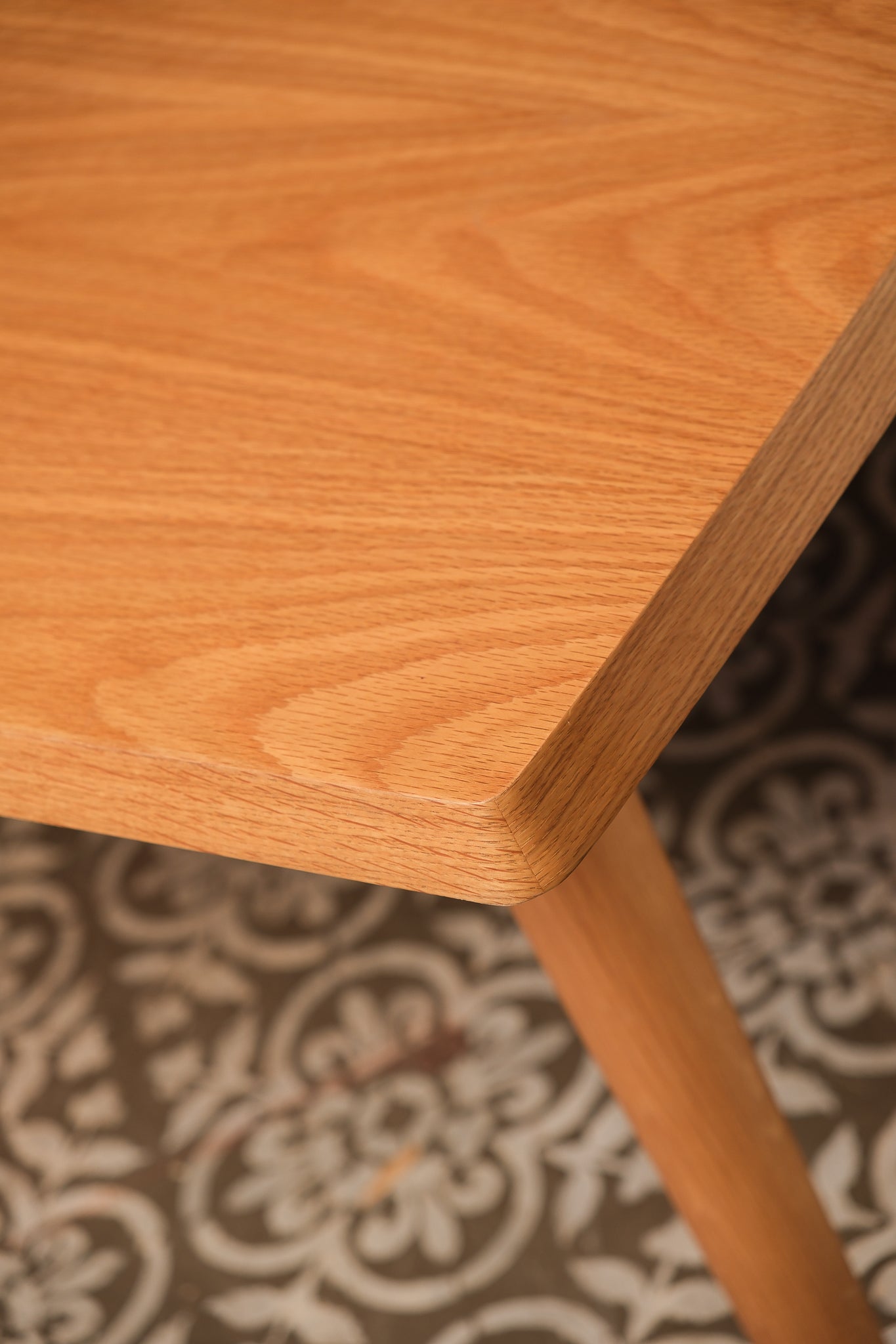 Modern Solid Oak Dining Table By Sean DIX