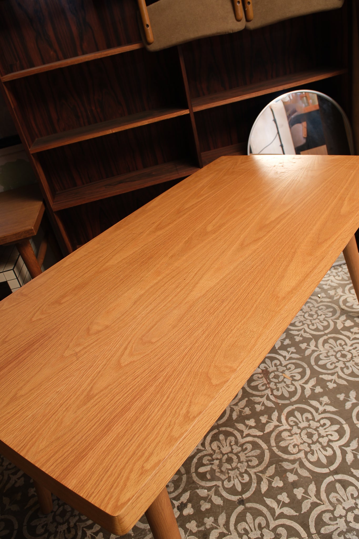Modern Solid Oak Dining Table By Sean DIX