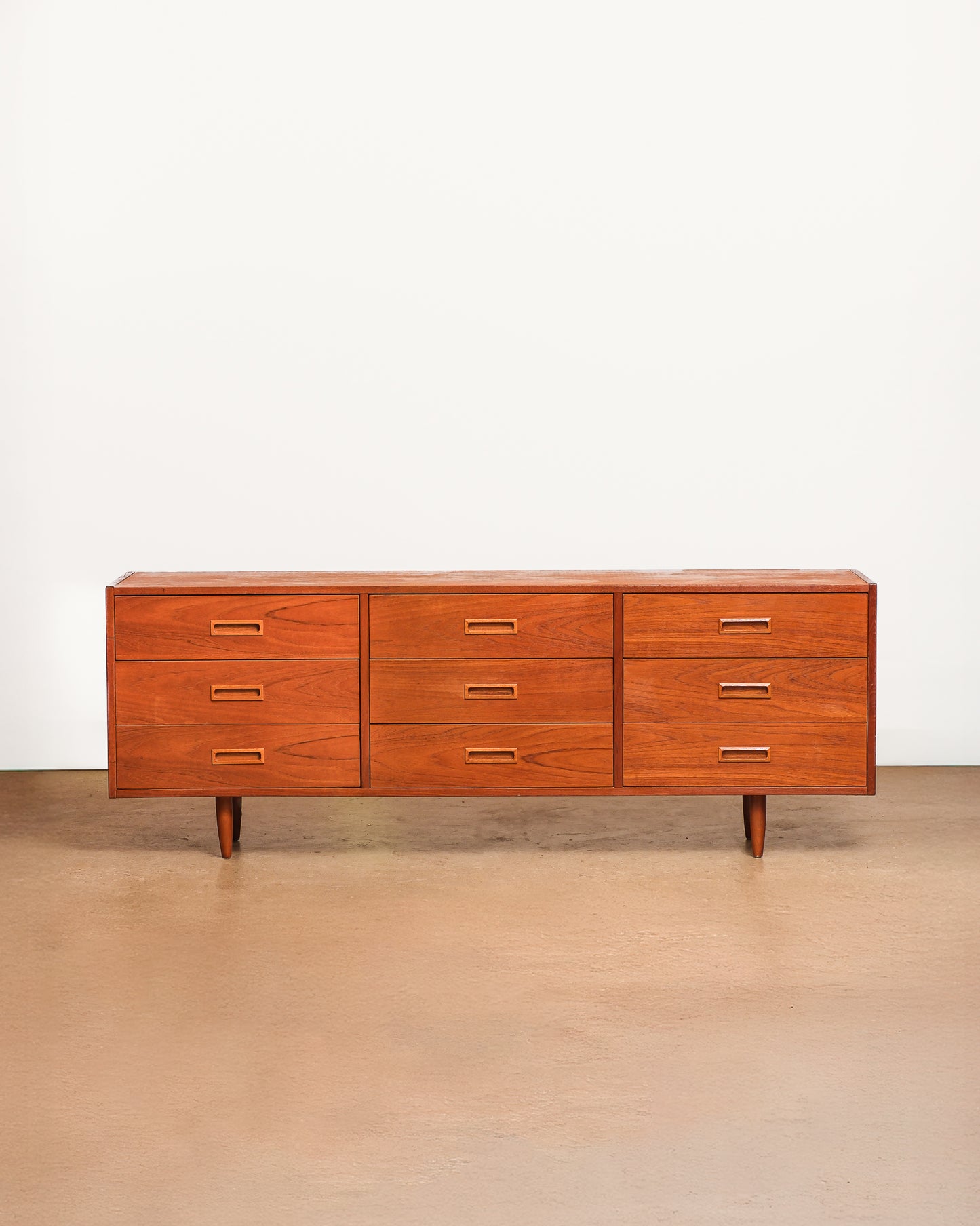 MCM Refurbished Modern Teak Dresser