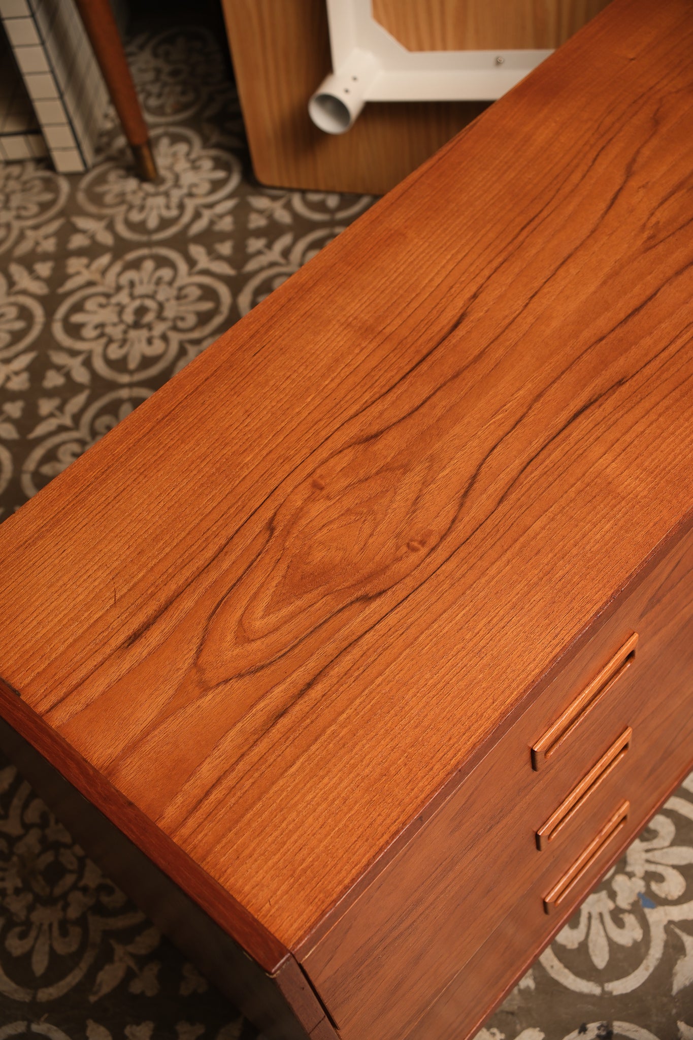 MCM Refurbished Modern Teak Dresser