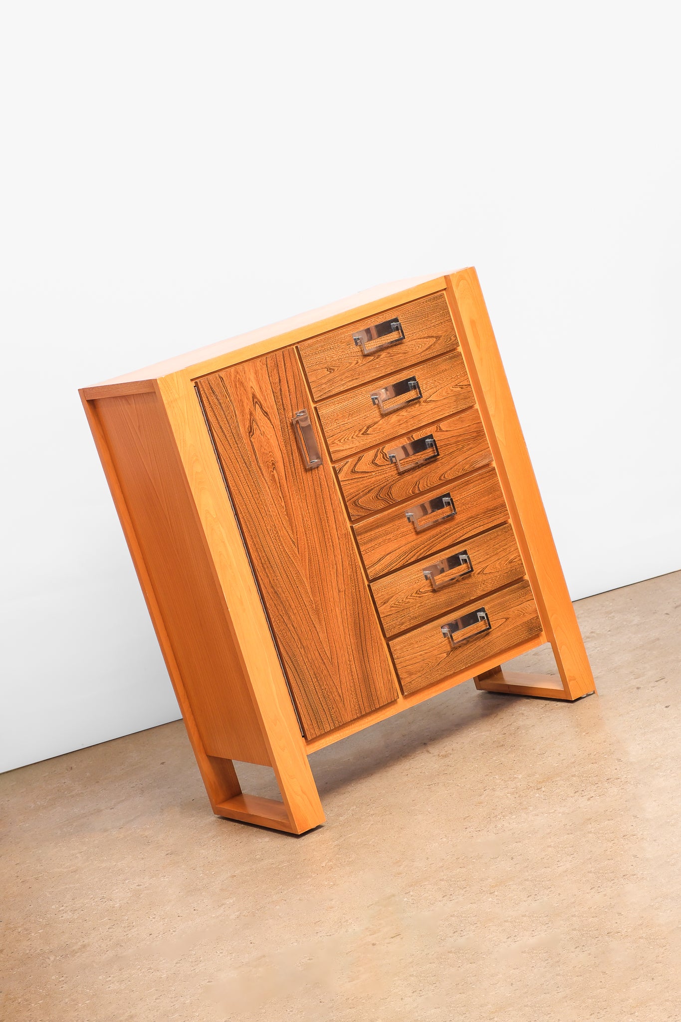 MCM Black Walnut & Ash Dresser