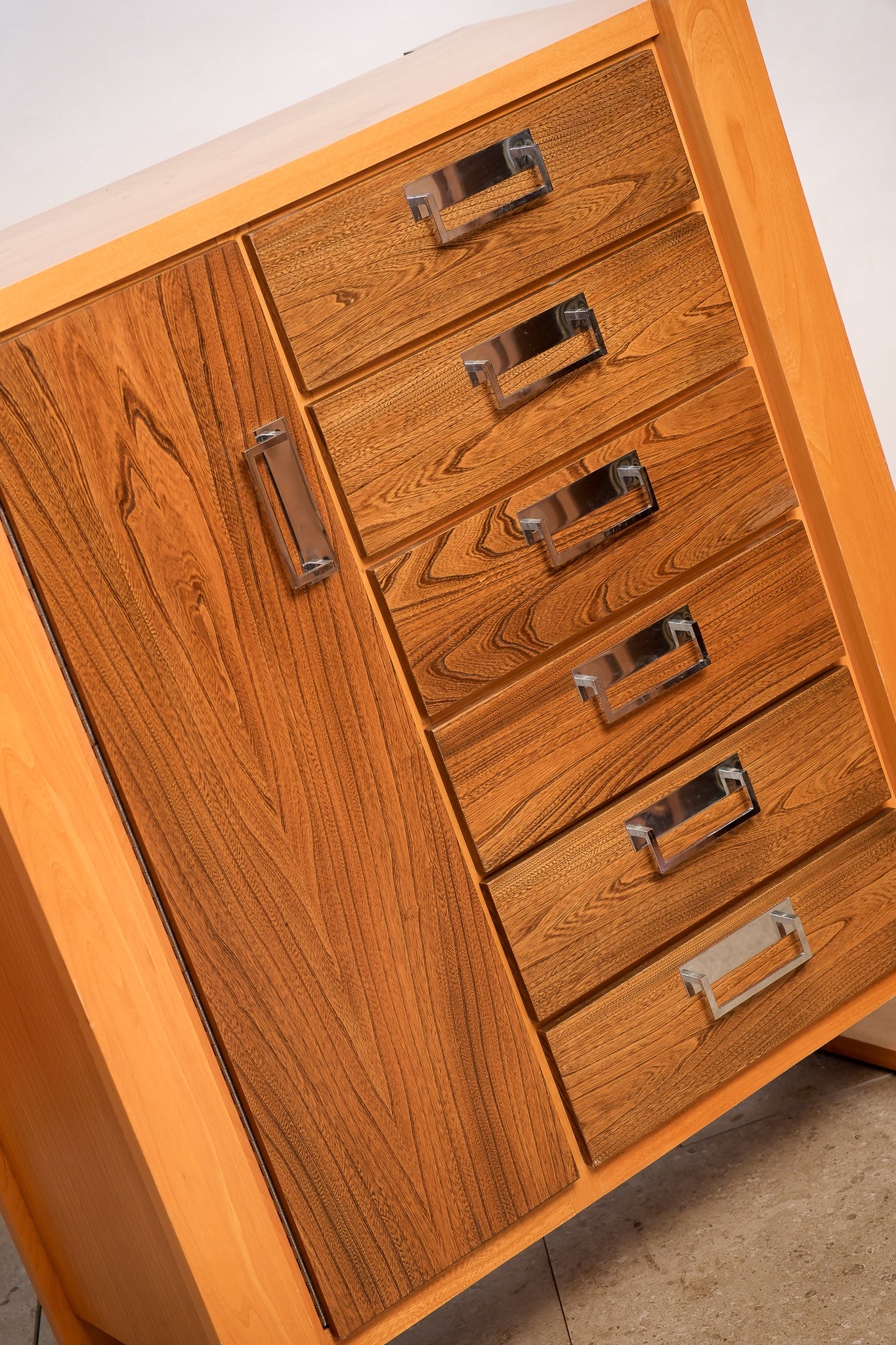 MCM Black Walnut & Ash Dresser