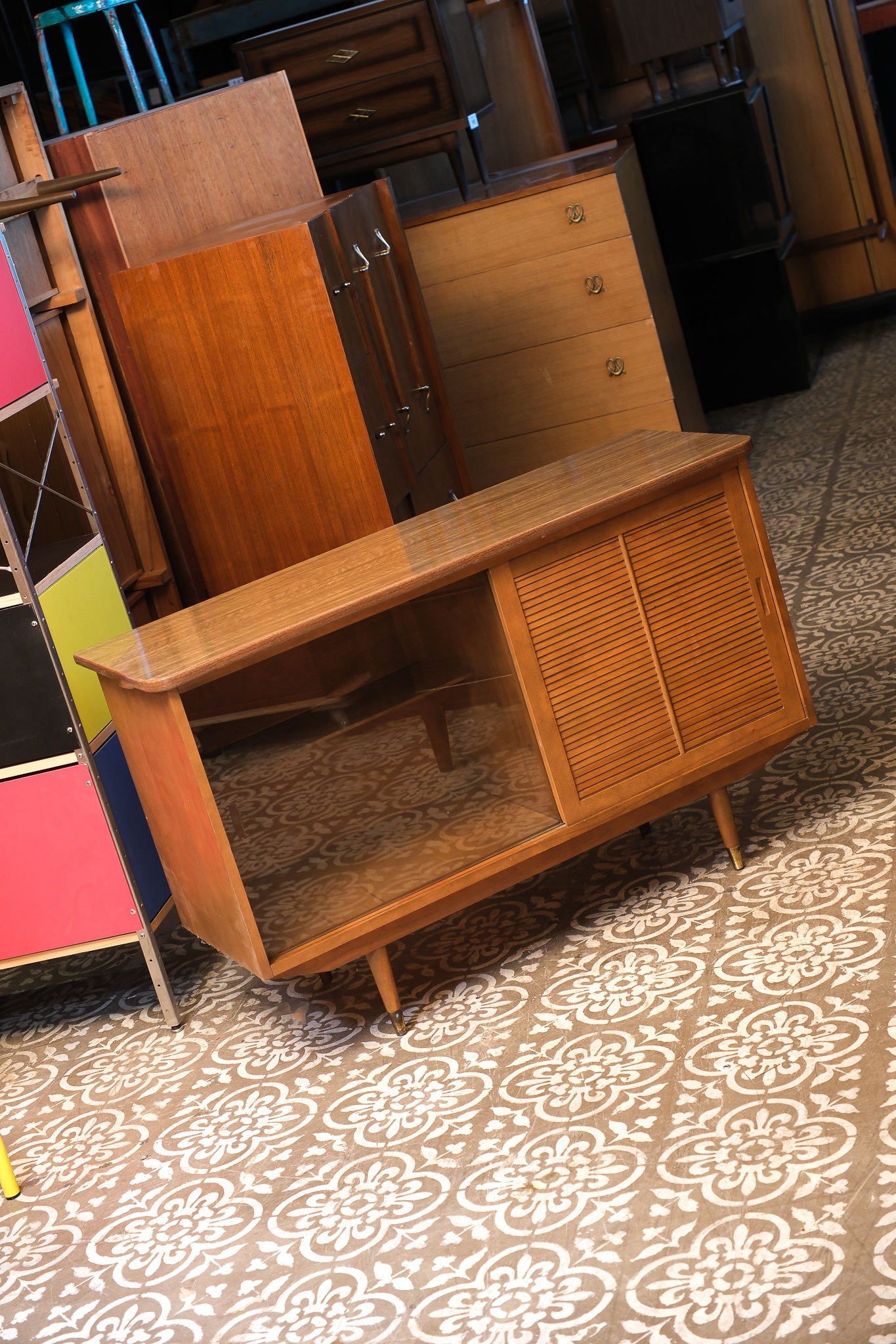 MCM Walnut Buffet / Cabinet