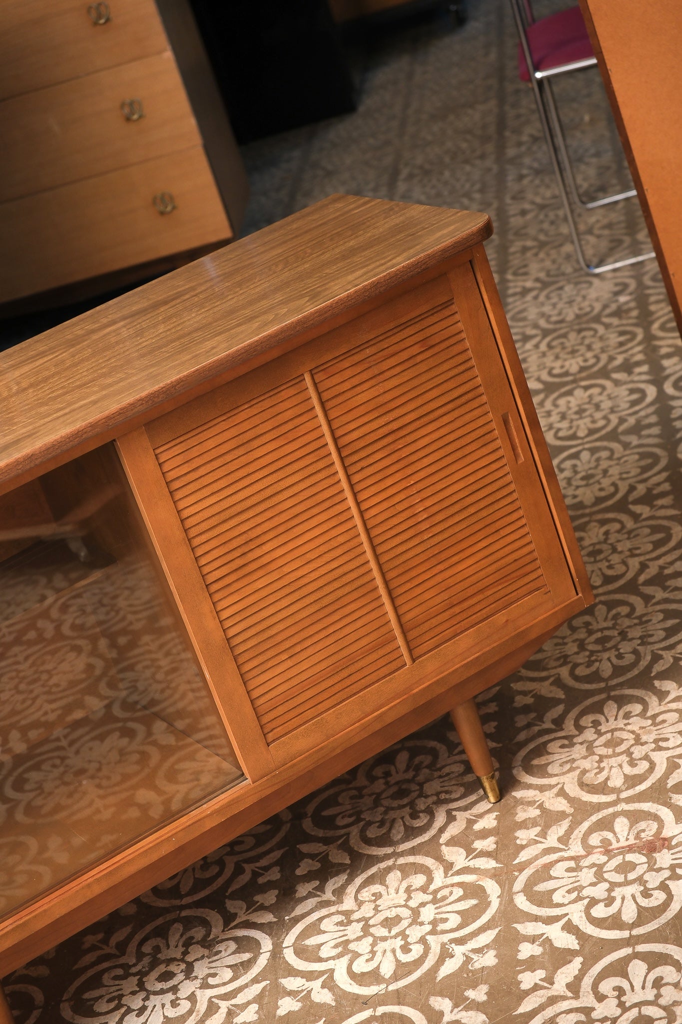 MCM Walnut Buffet / Cabinet