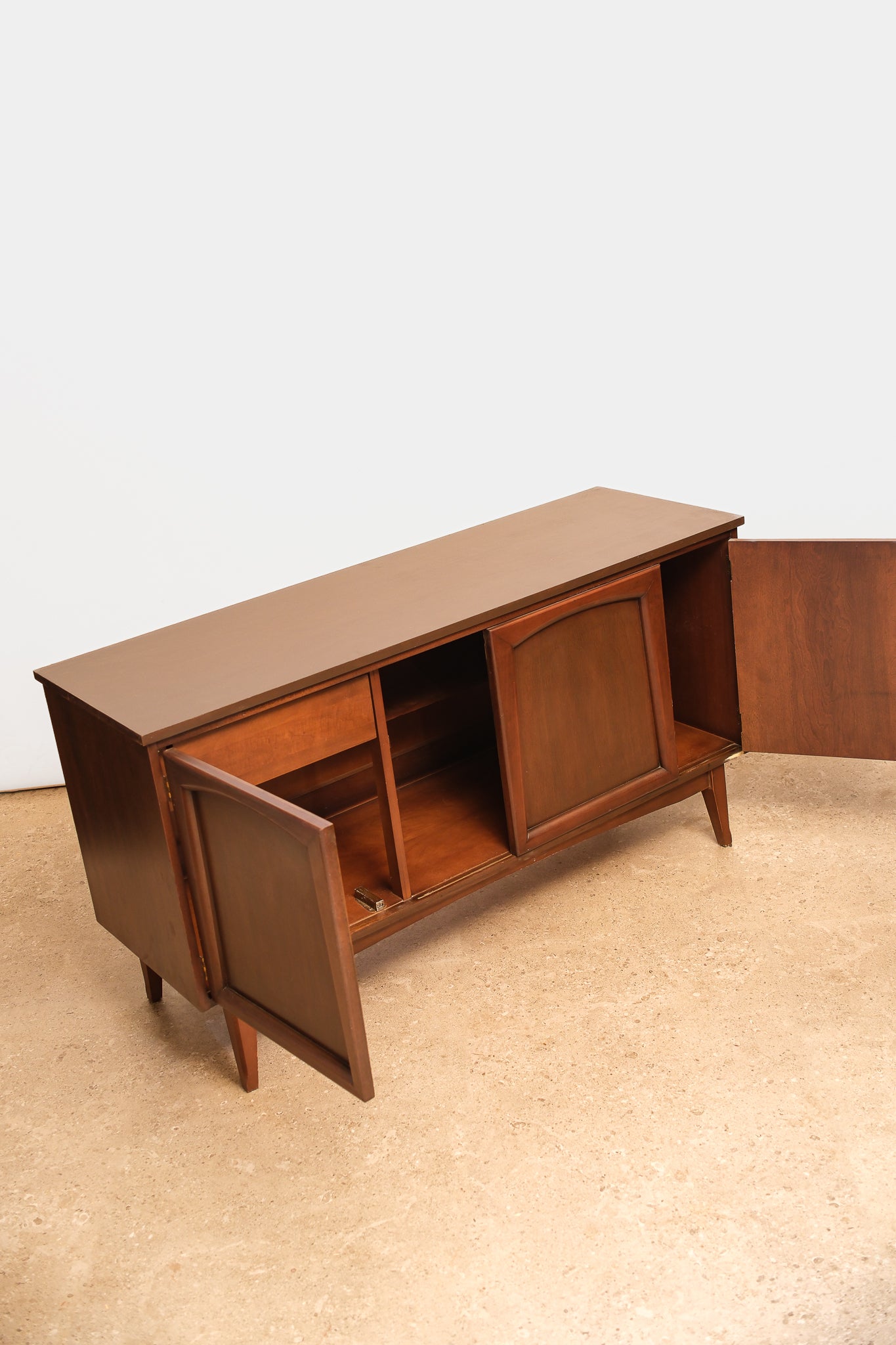 MCM Dark Walnut Dresser / Buffet