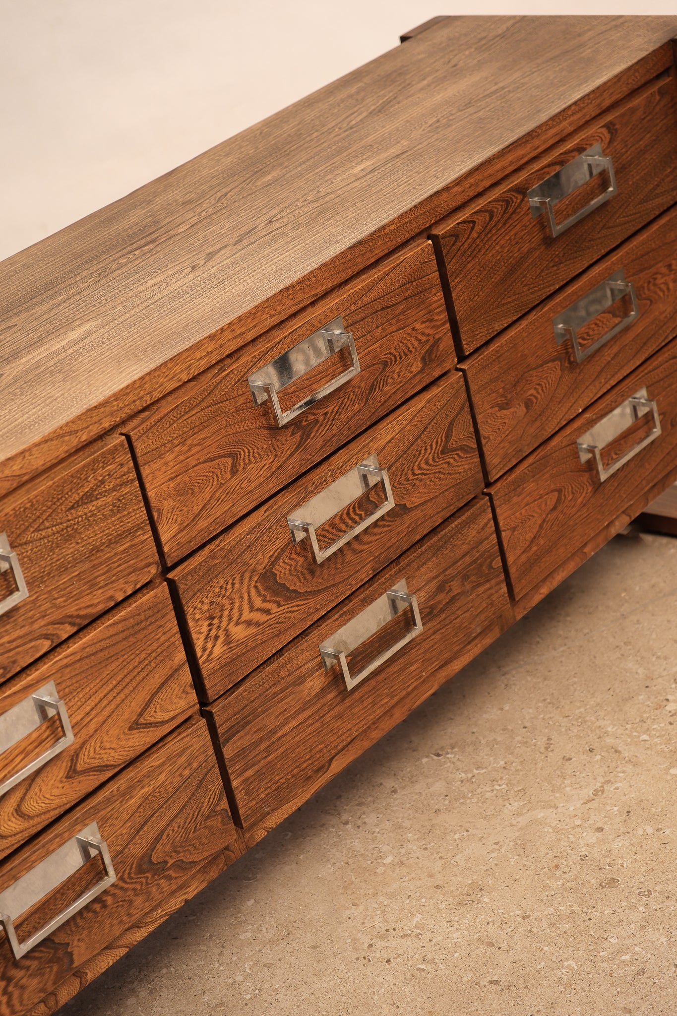 MCM Dark Walnut Dresser Contemporary By Princeville