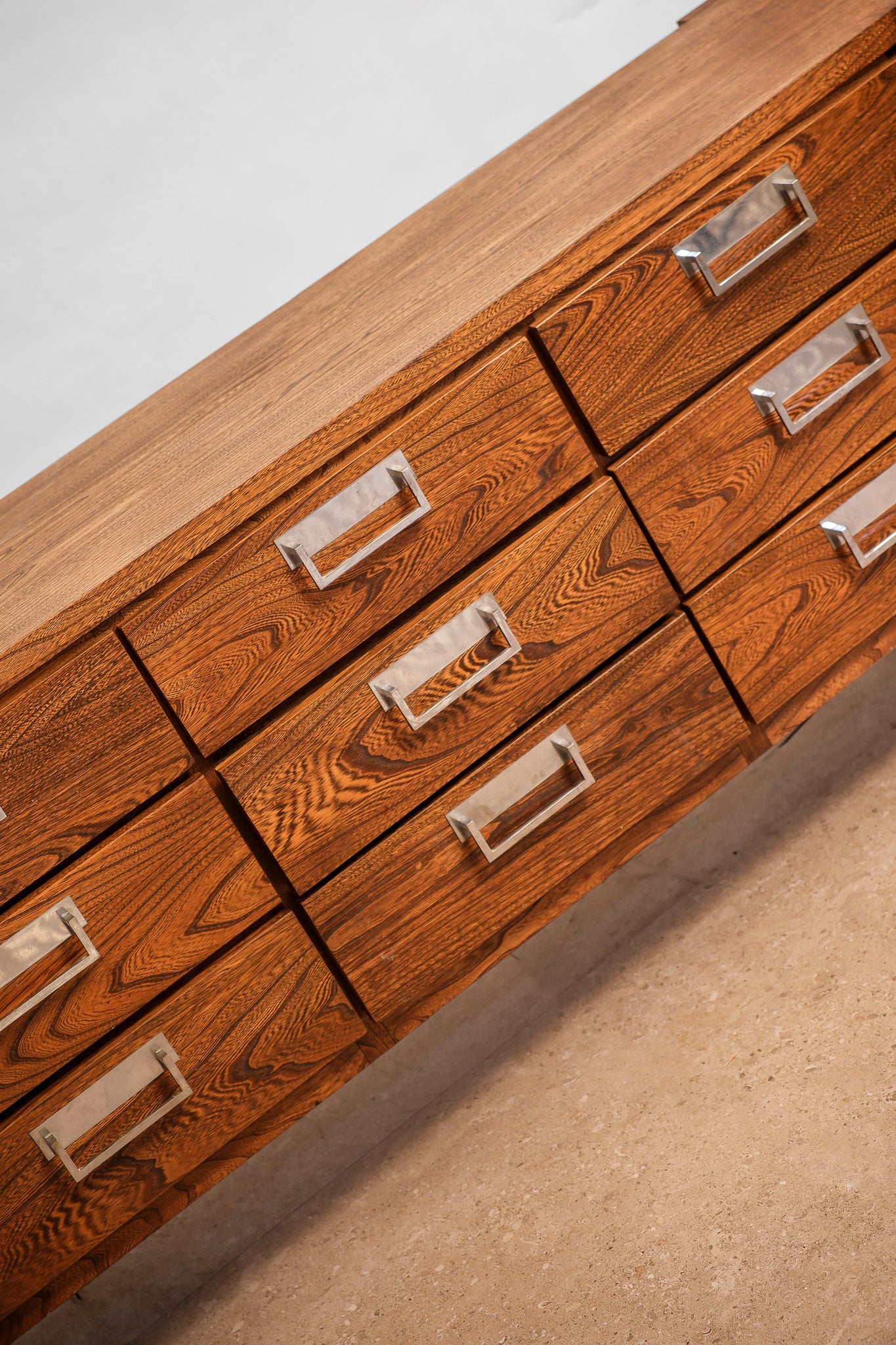 MCM Dark Walnut Dresser Contemporary By Princeville