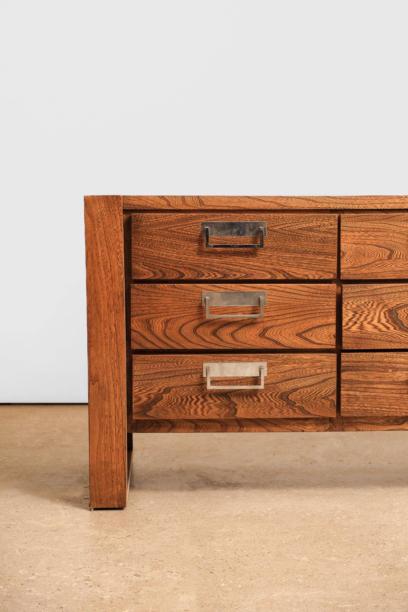 MCM Dark Walnut Dresser Contemporary By Princeville