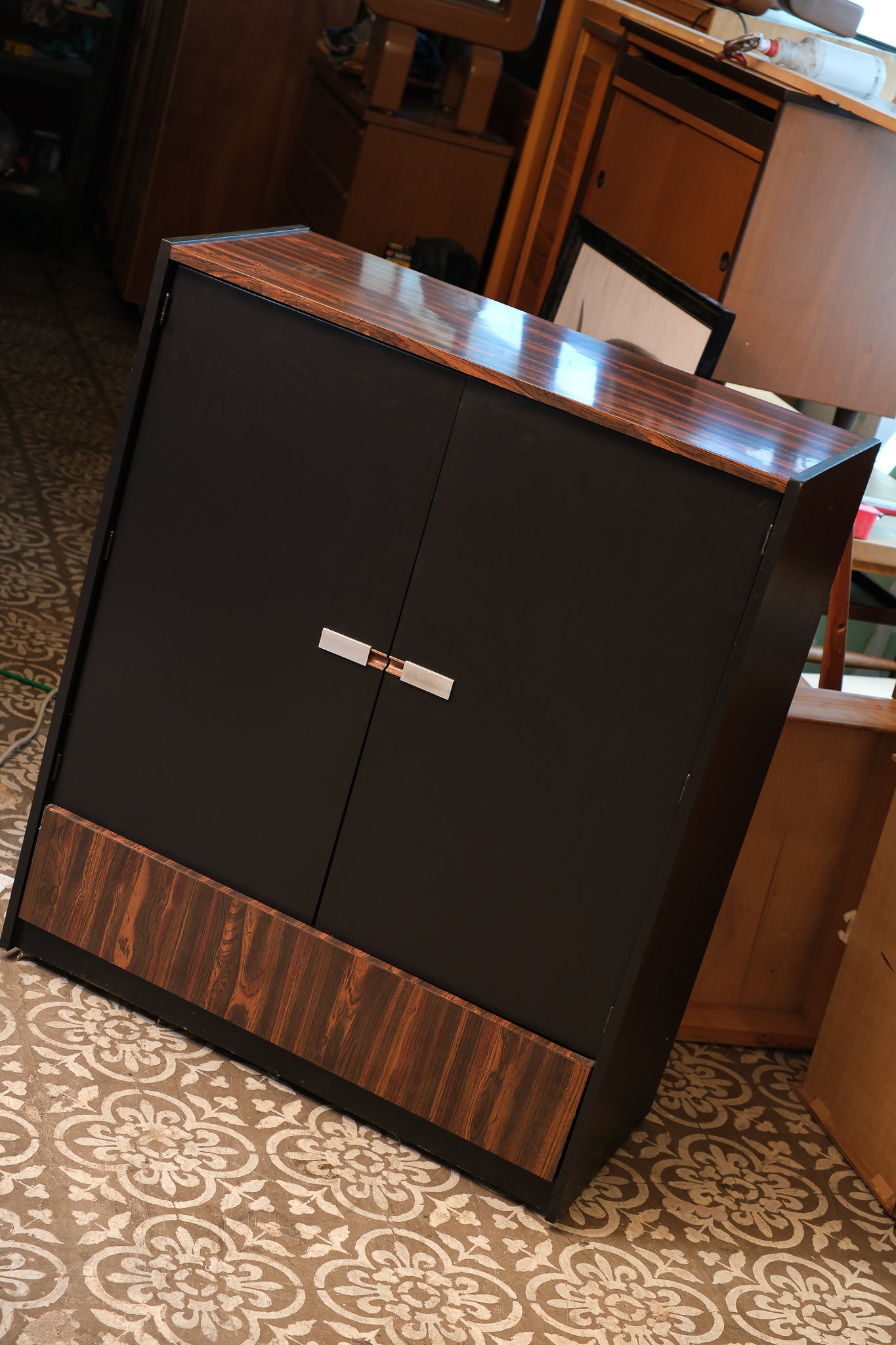 MCM Rosewood Gentleman's Drawer By Treco