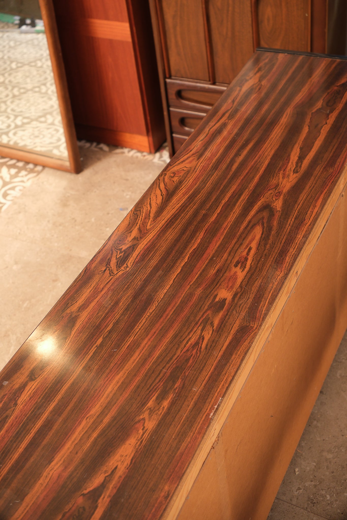 MCM Rosewood Dresser By Treco