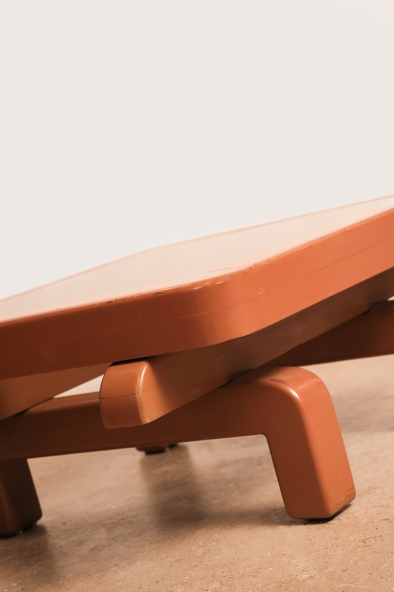MCM Glass Coffee Table