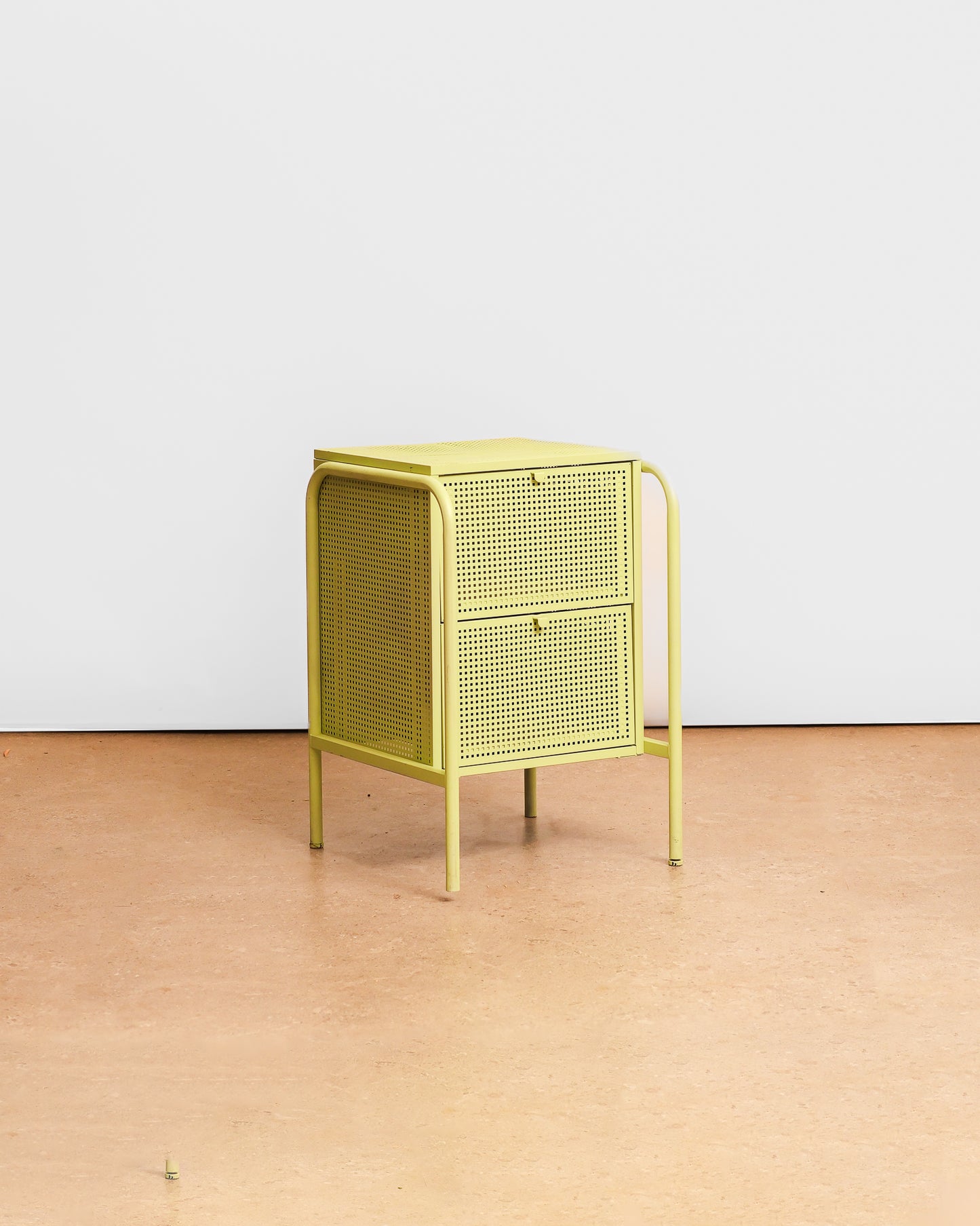 Retro Ikea Pistachio Green Cabinet