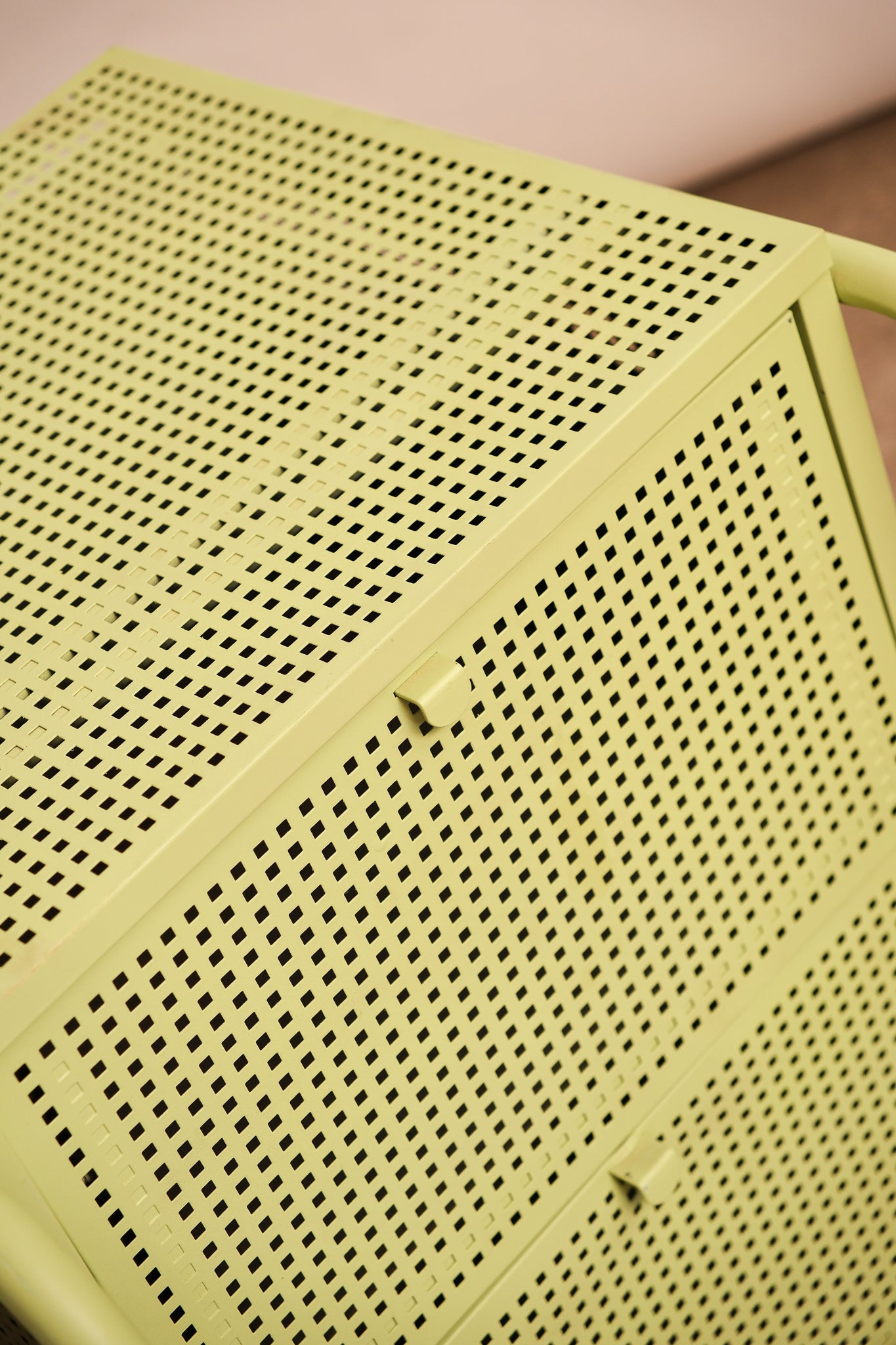 Retro Ikea Pistachio Green Cabinet