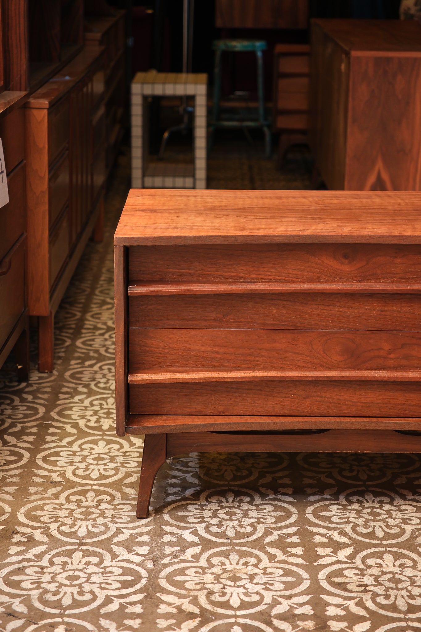 MCM Dark Walnut Cabinet